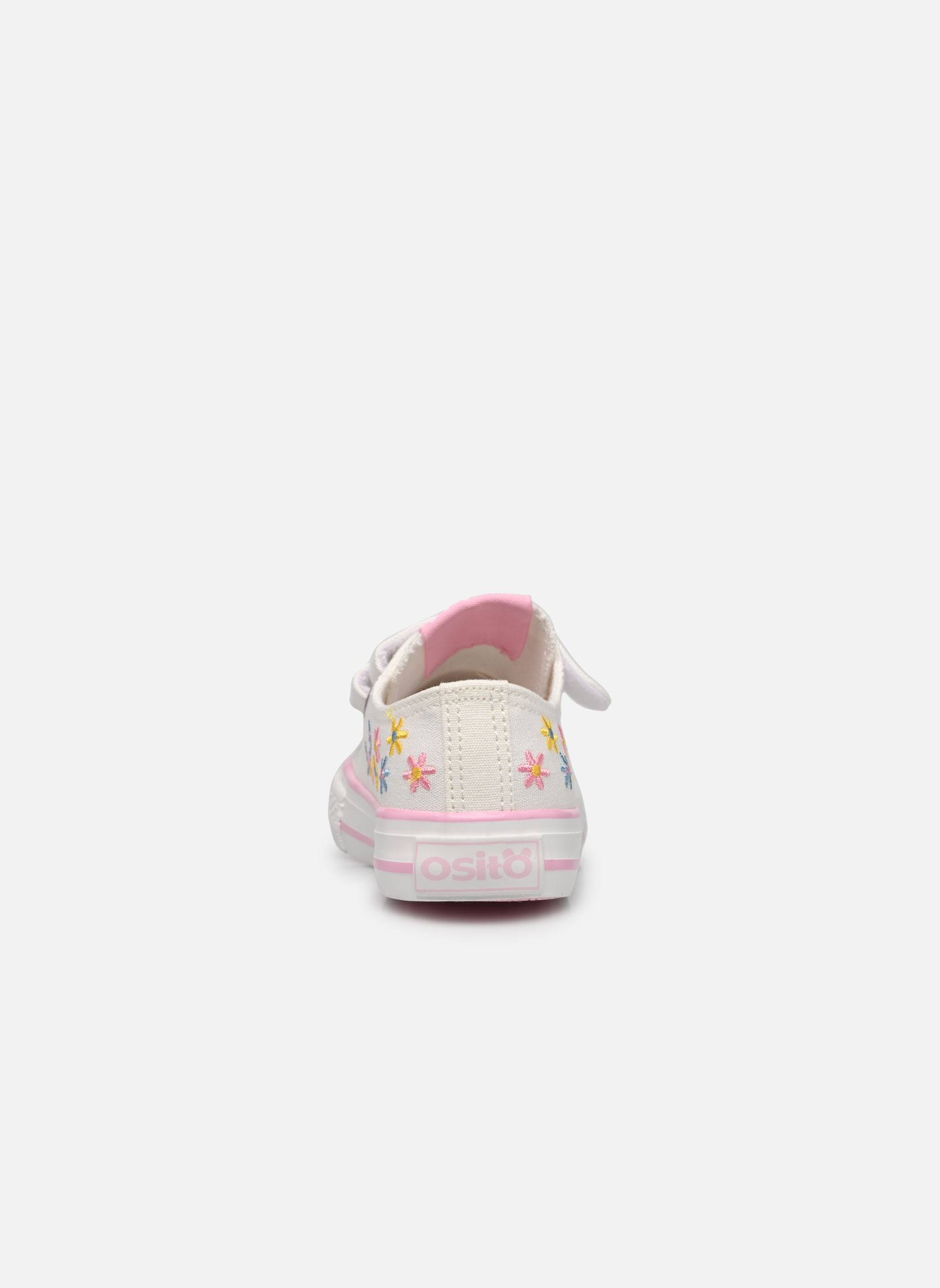 Baskets basses NVS 141 68 fille blanc Conguitos Baskets basses NVS 141 68 fille blanc WHITE
