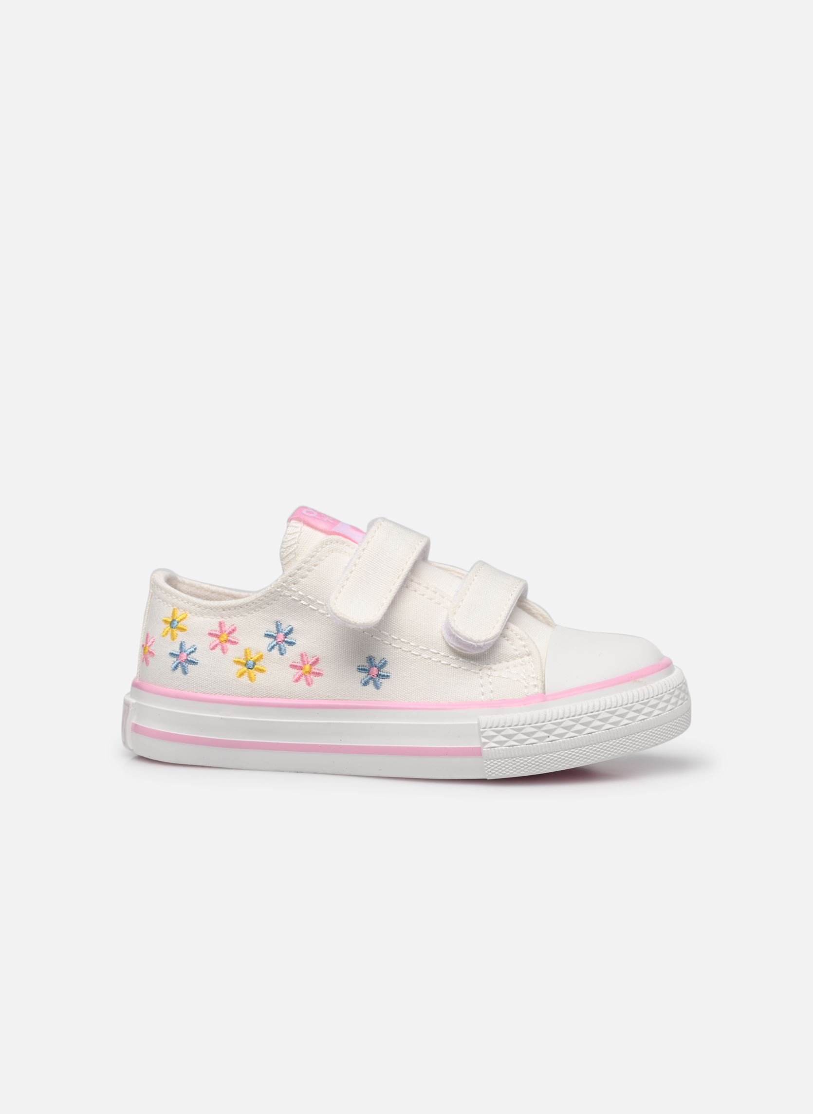 Baskets basses NVS 141 68 fille blanc Conguitos Baskets basses NVS 141 68 fille blanc WHITE