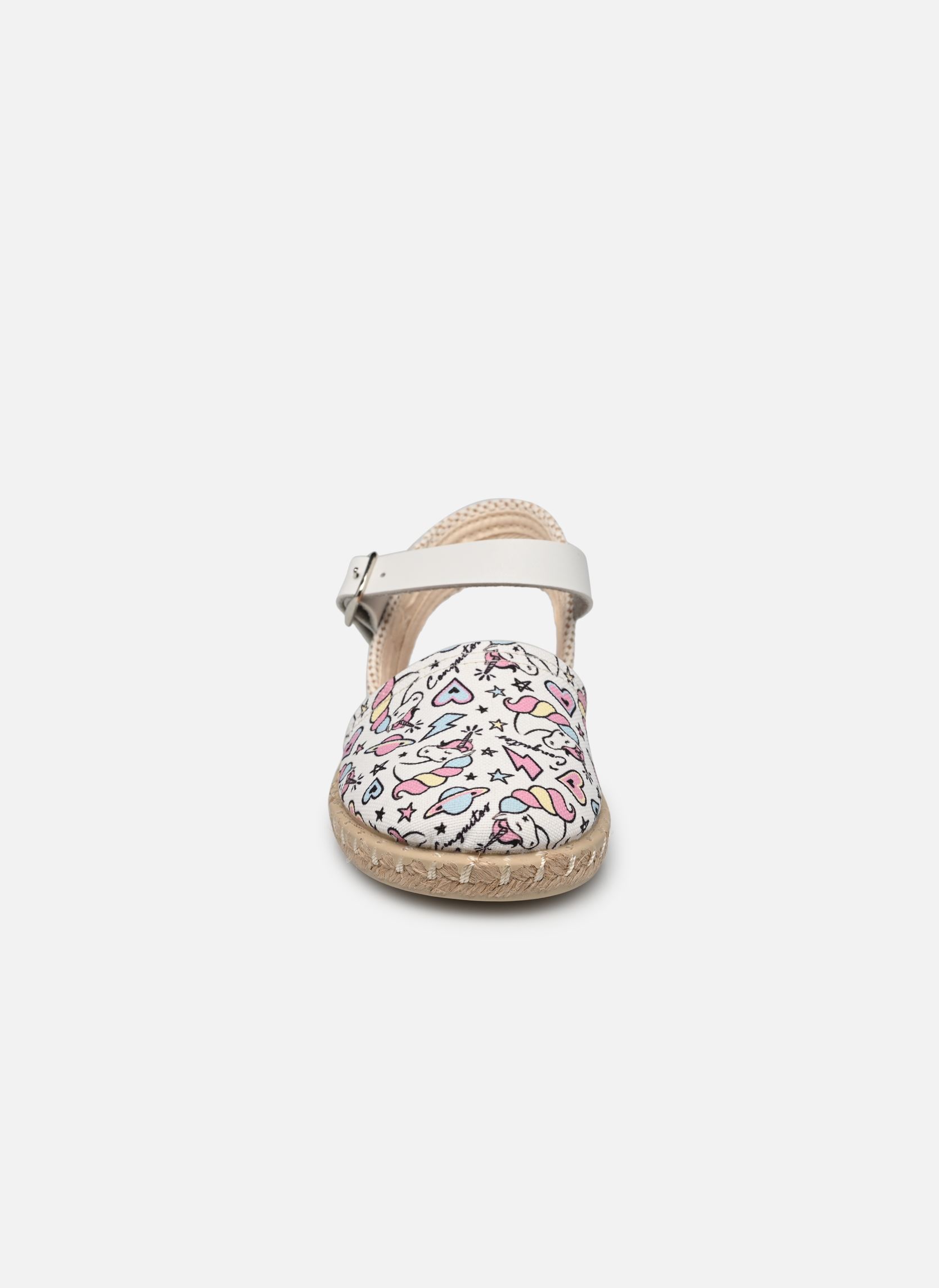 Espadrilles NVS 145 55 mädchen weiß Conguitos Espadrilles NVS 145 55 mädchen weiß UNICORNIO