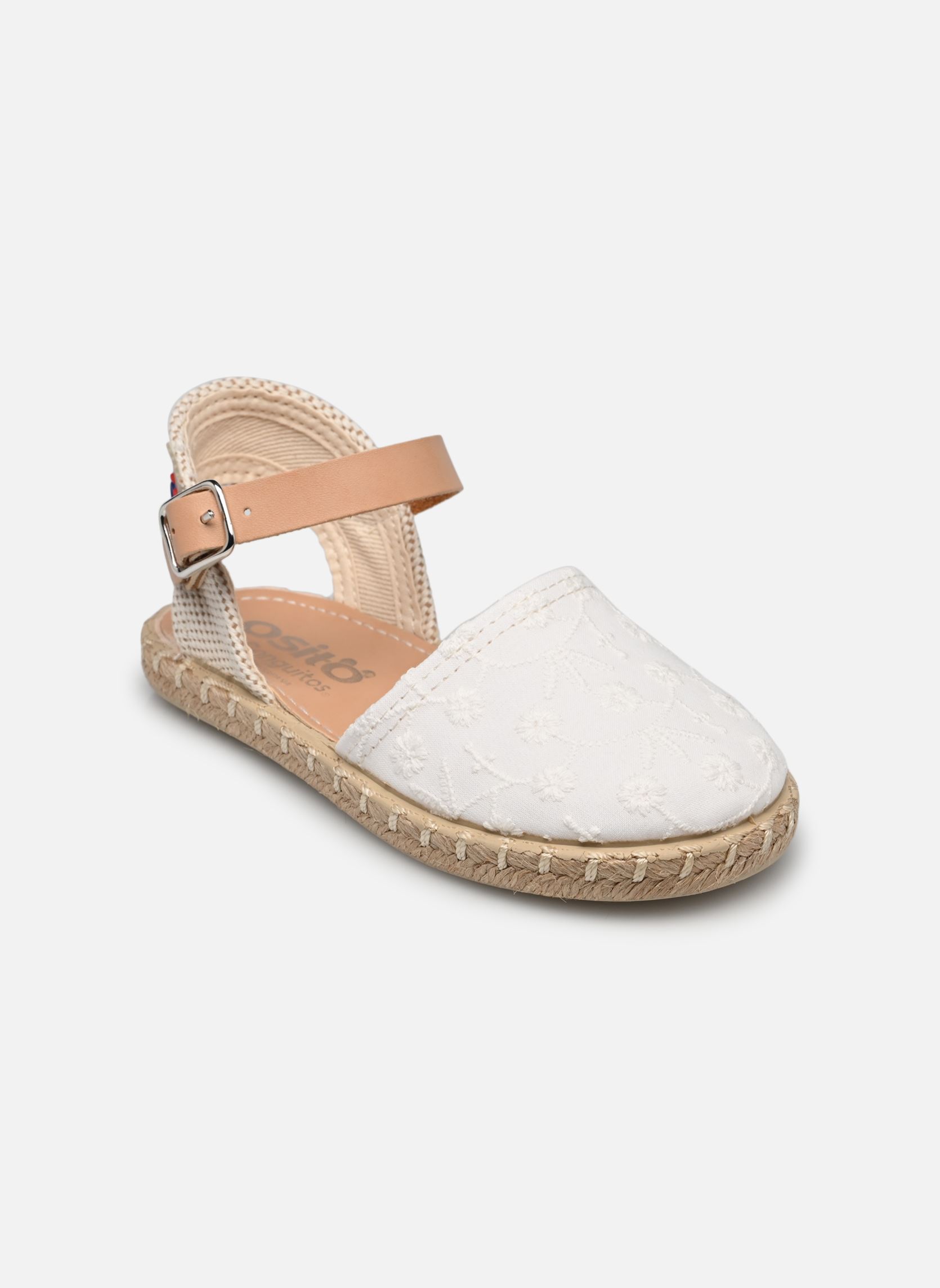 Espadrilles NVS 145 58 meisjes wit Conguitos Espadrilles NVS 145 58 meisjes wit BLANCO