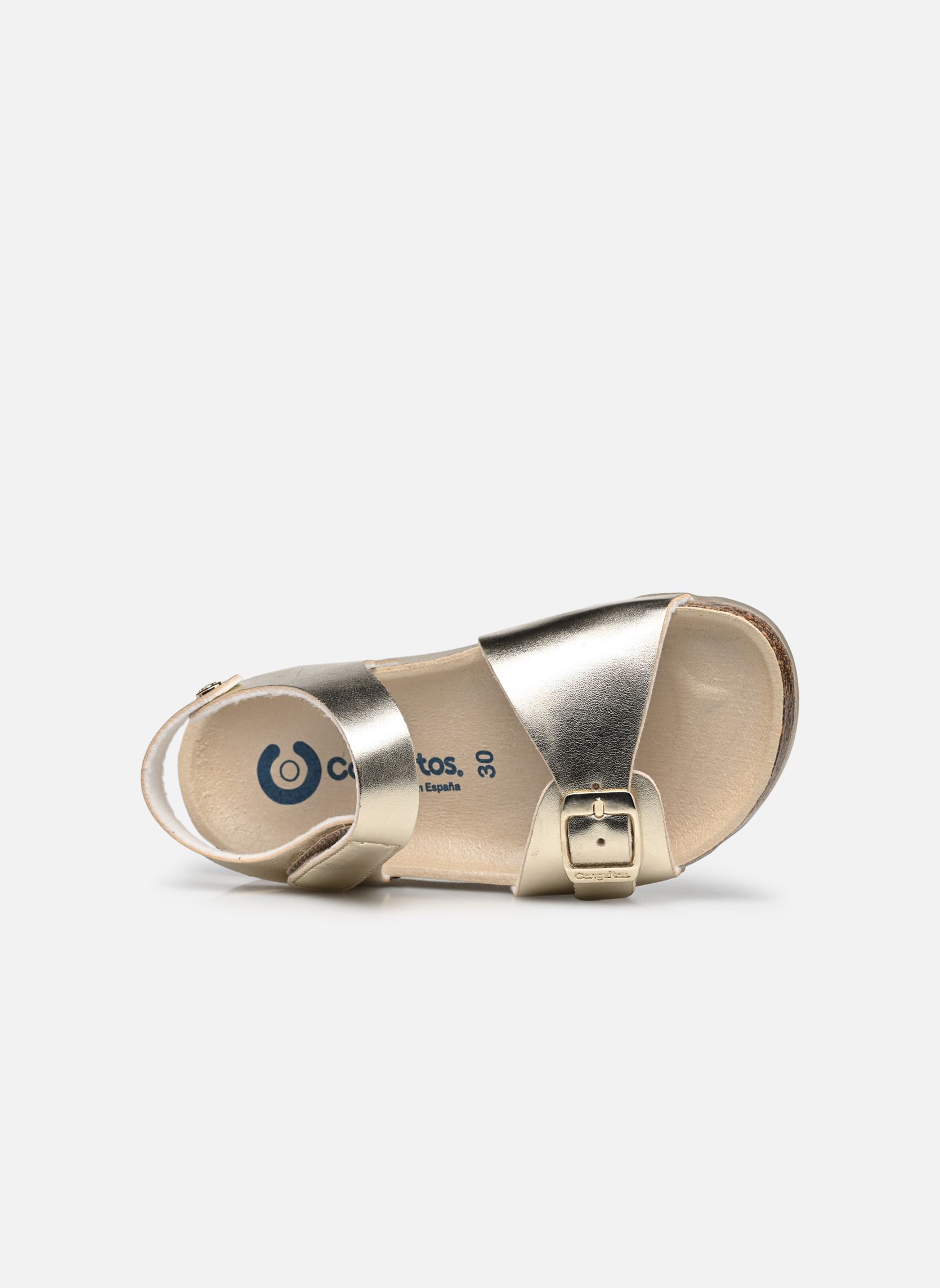 Sandali NV1 285 24 bambina oro e bronzo Conguitos Sandali NV1 285 24 bambina oro e bronzo PLATINO
