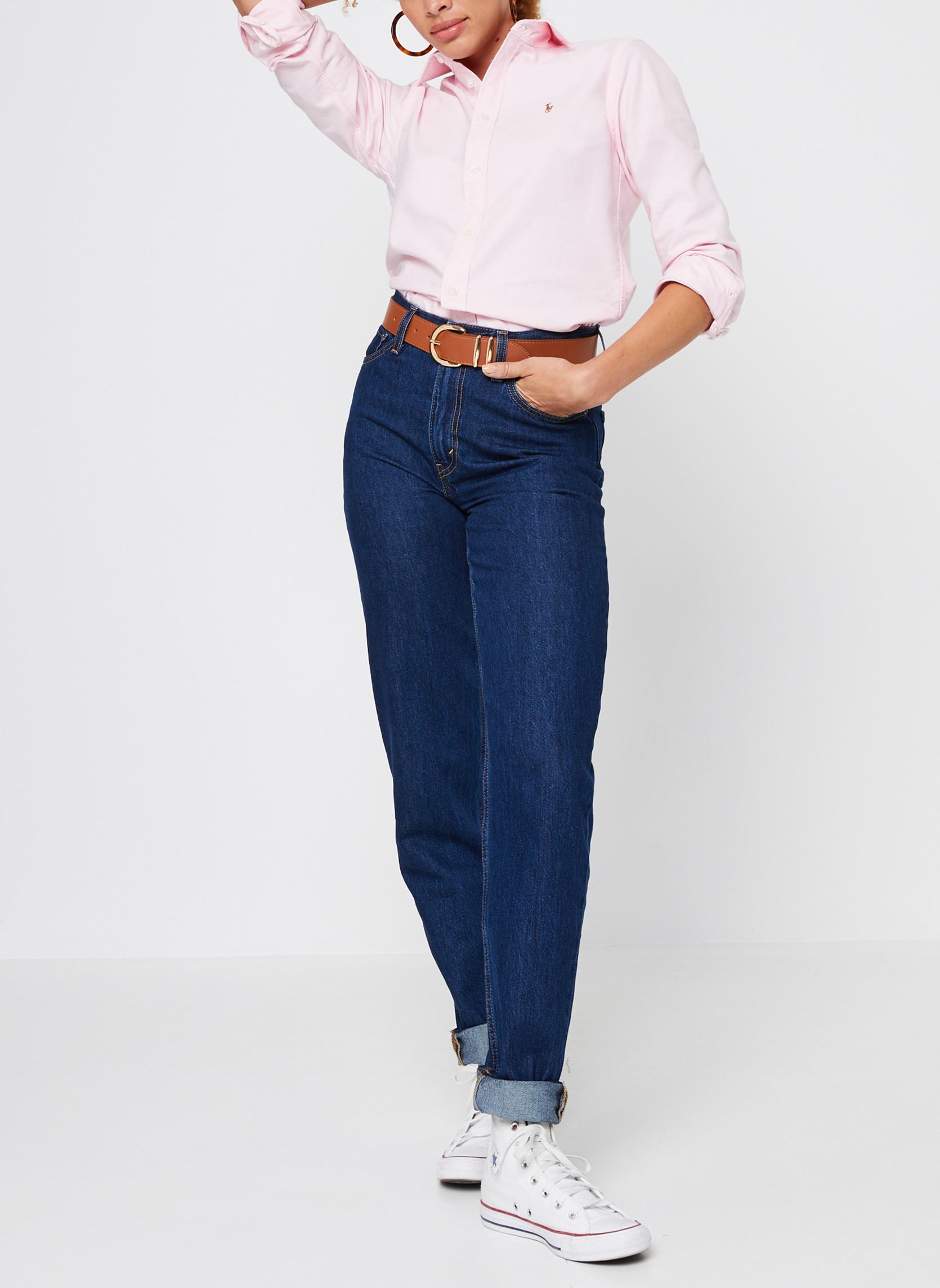 Hemden Chemise Oxford coupe classique damen rosa Polo Ralph Lauren Hemden Chemise Oxford coupe classique damen rosa BATH PINK