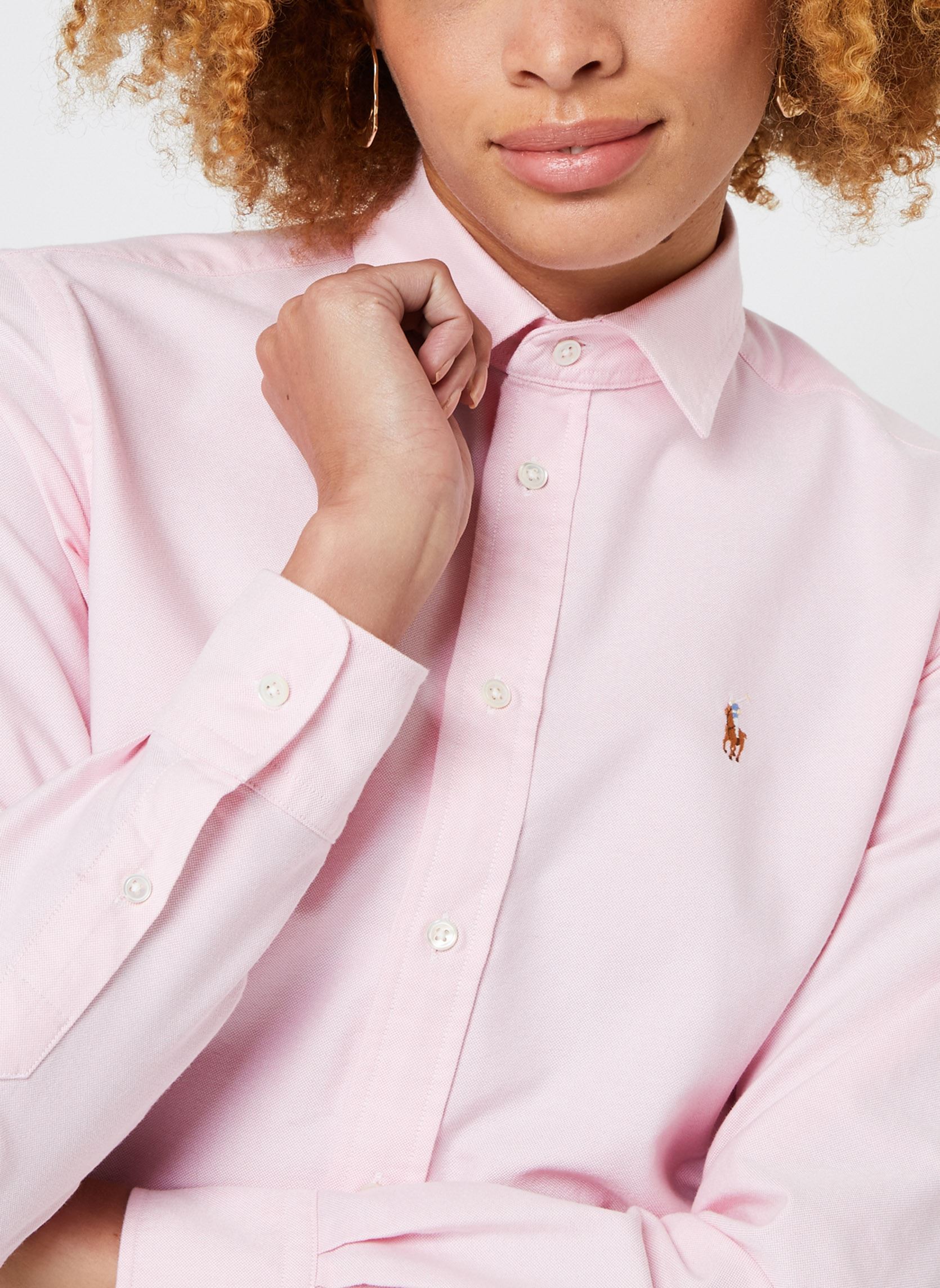 Hemden Chemise Oxford coupe classique damen rosa Polo Ralph Lauren Hemden Chemise Oxford coupe classique damen rosa BATH PINK