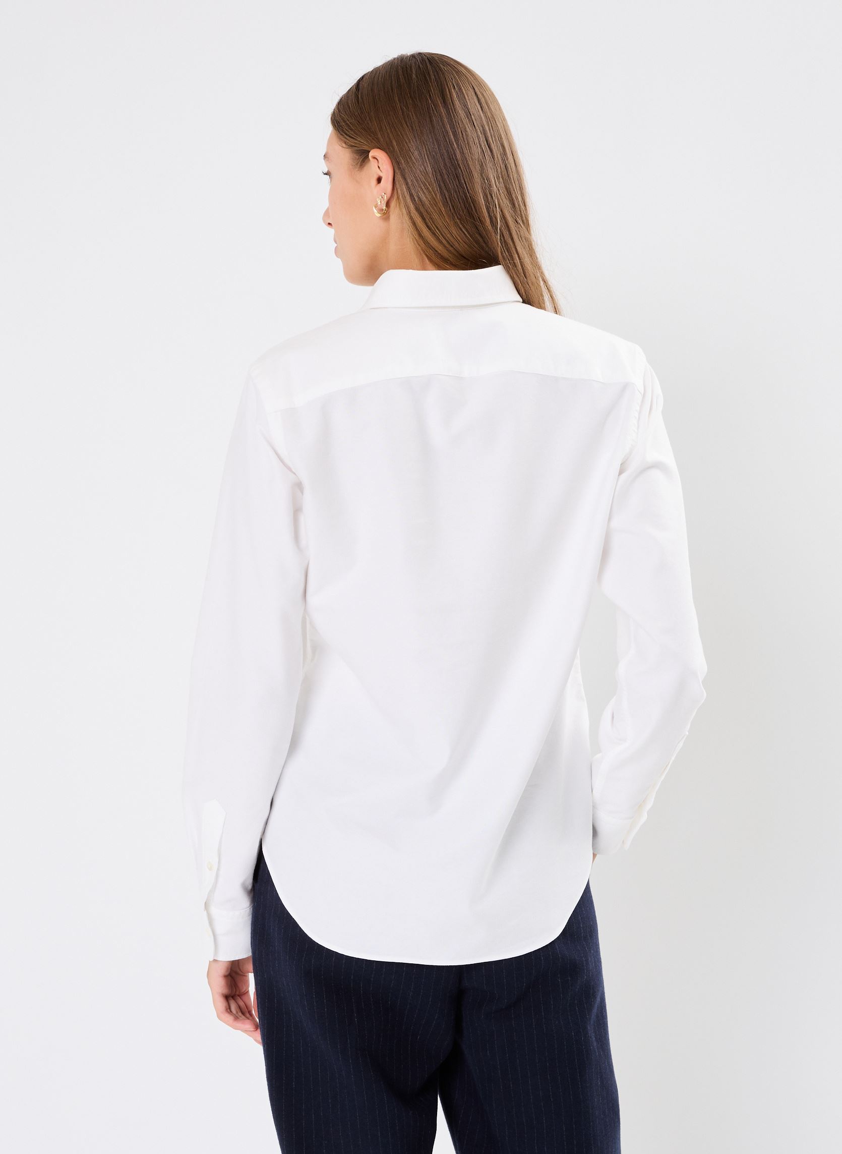 Chemise femme blanche moyenne RJ Classics manches longues équitation