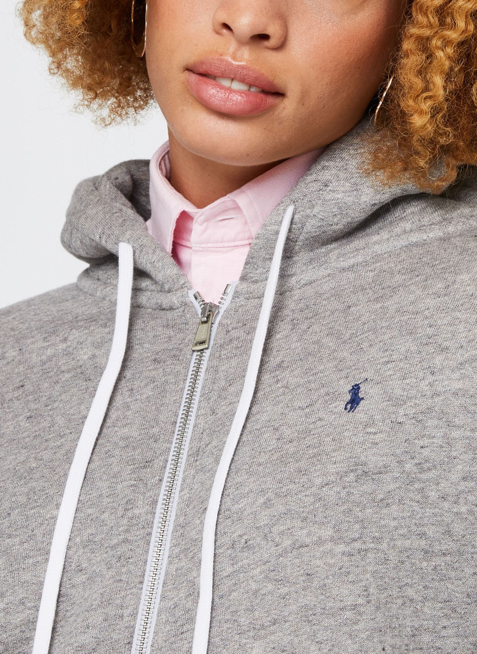 Sudaderas con cremallera Prl Fz-Long Sleeve-Sweatshirt mujer gris Polo Ralph Lauren Sudaderas con cremallera Prl Fz-Long Sleeve-Sweatshirt mujer gris DARK VINTAGE HEATHER