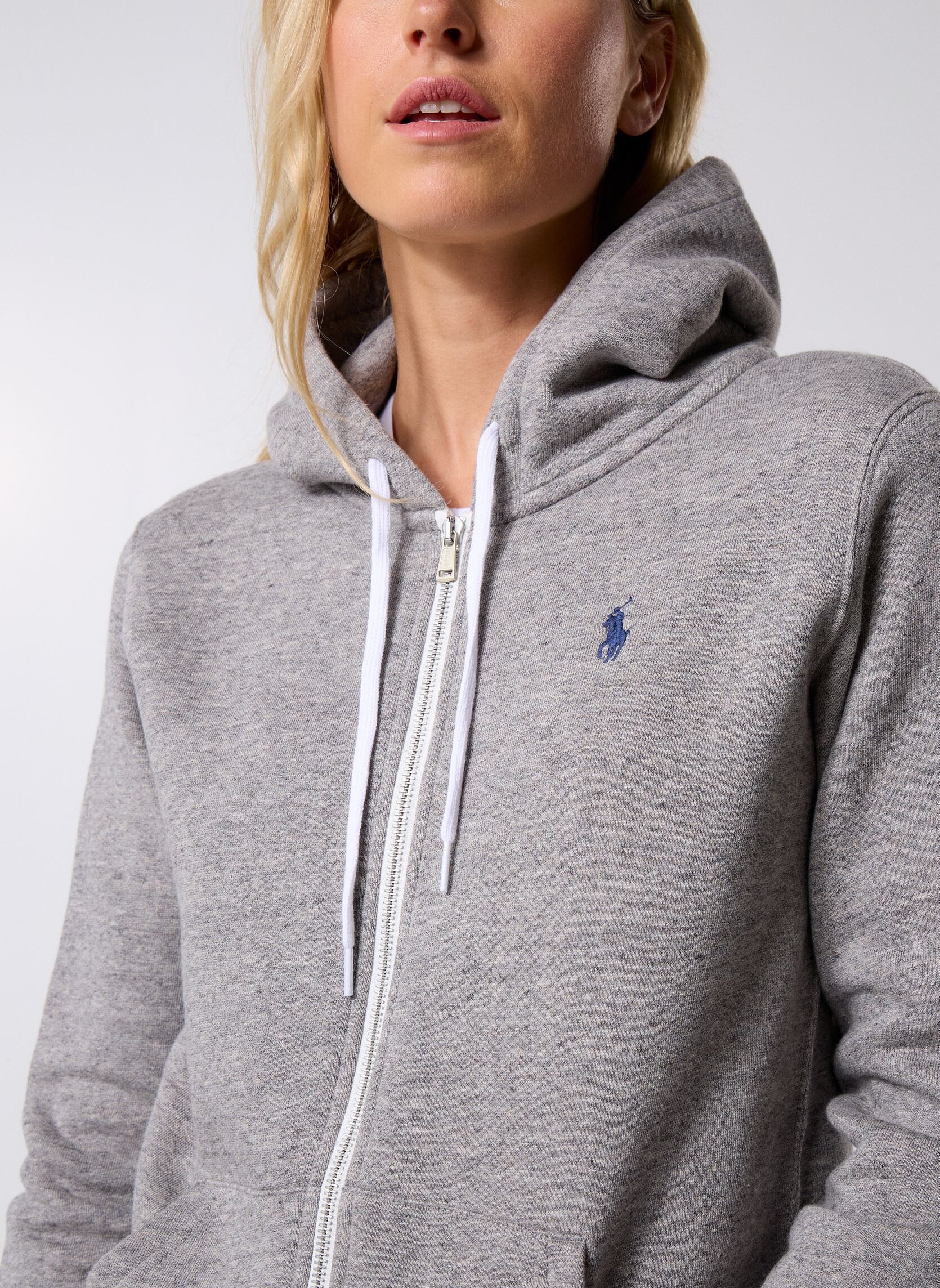 Sweaters met rits Prl Fz-Long Sleeve-Sweatshirt dames grijs Polo Ralph Lauren Sweaters met rits Prl Fz-Long Sleeve-Sweatshirt dames grijs DARK VINTAGE HEATHER NEW