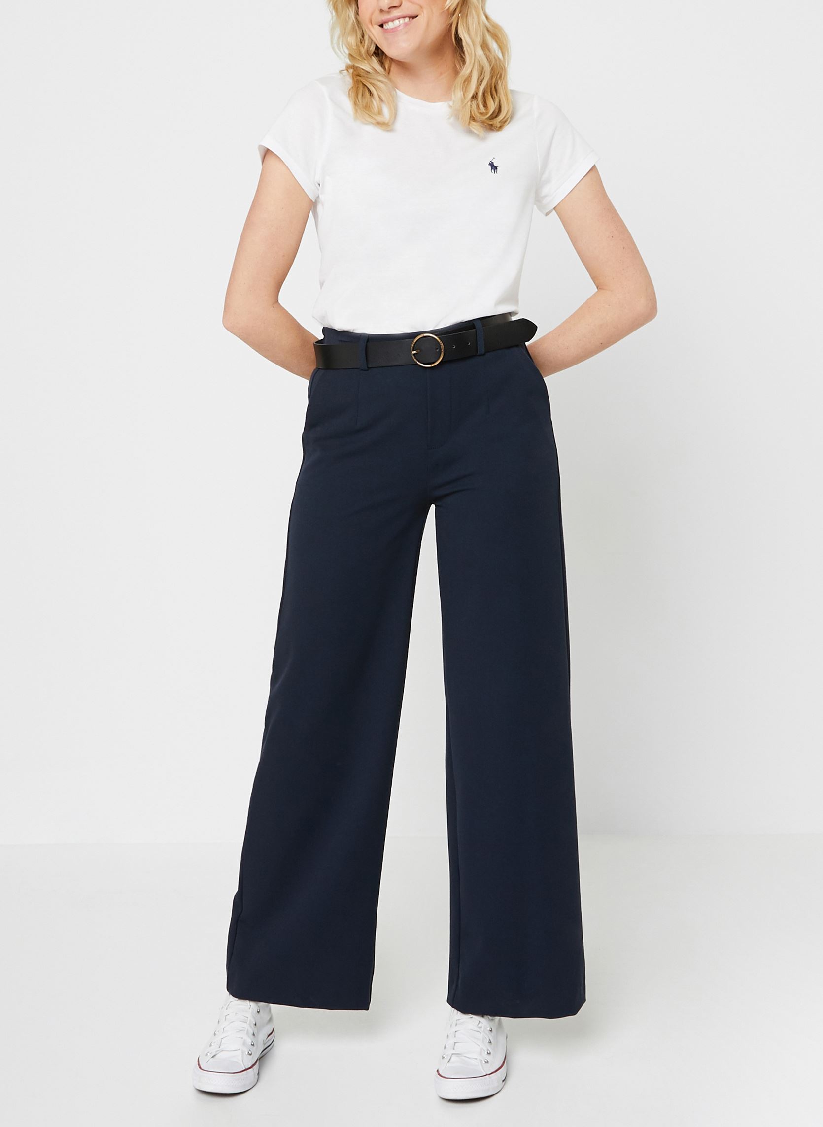 Tee-shirts T-shirt col rond jersey de coton 2118986 femme blanc Polo Ralph Lauren Tee-shirts T-shirt col rond jersey de coton 2118986 femme blanc WHITE