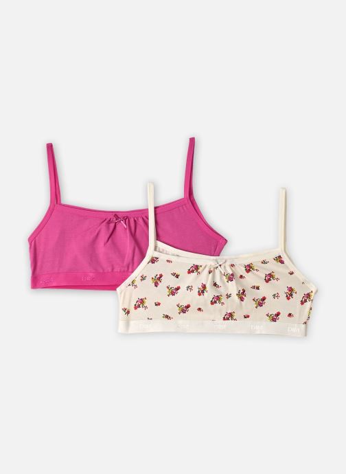 Dim Brassières Les Brassieres Coton X2 fille multicolore