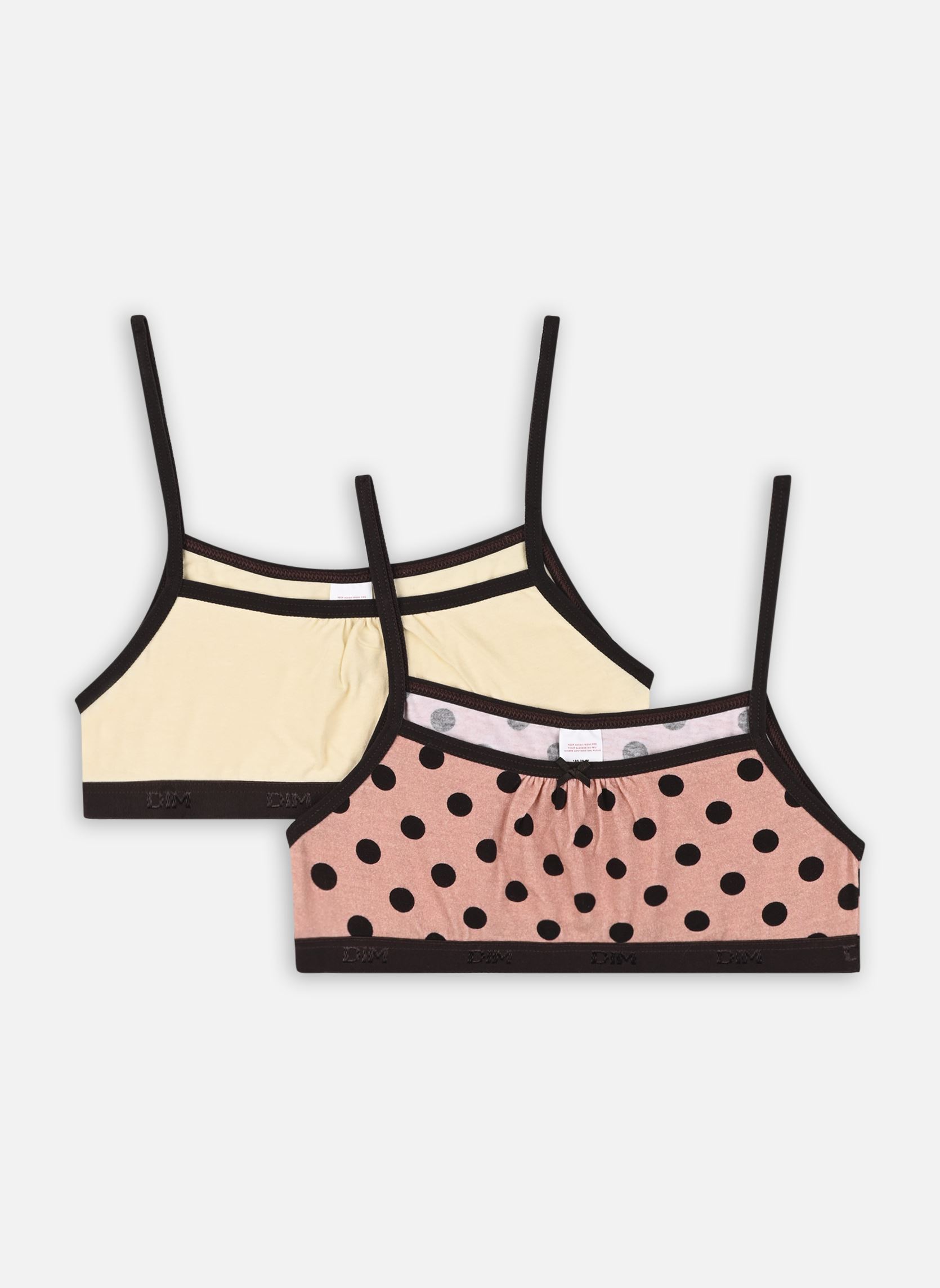 Vêtements Dim Les Brassieres Coton X2 pour Accessoires - vue 2