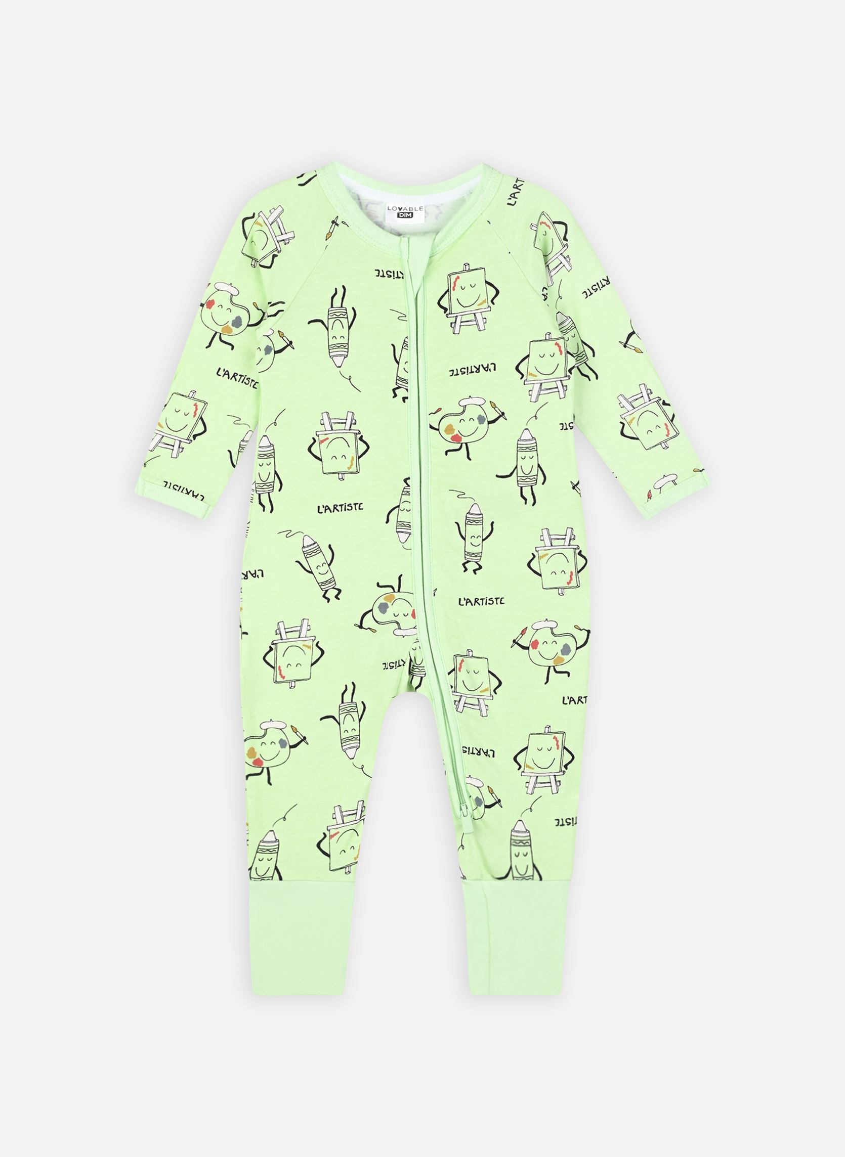 Vêtements Dim Cotton Stretch Pyjama X1 pour Accessoires