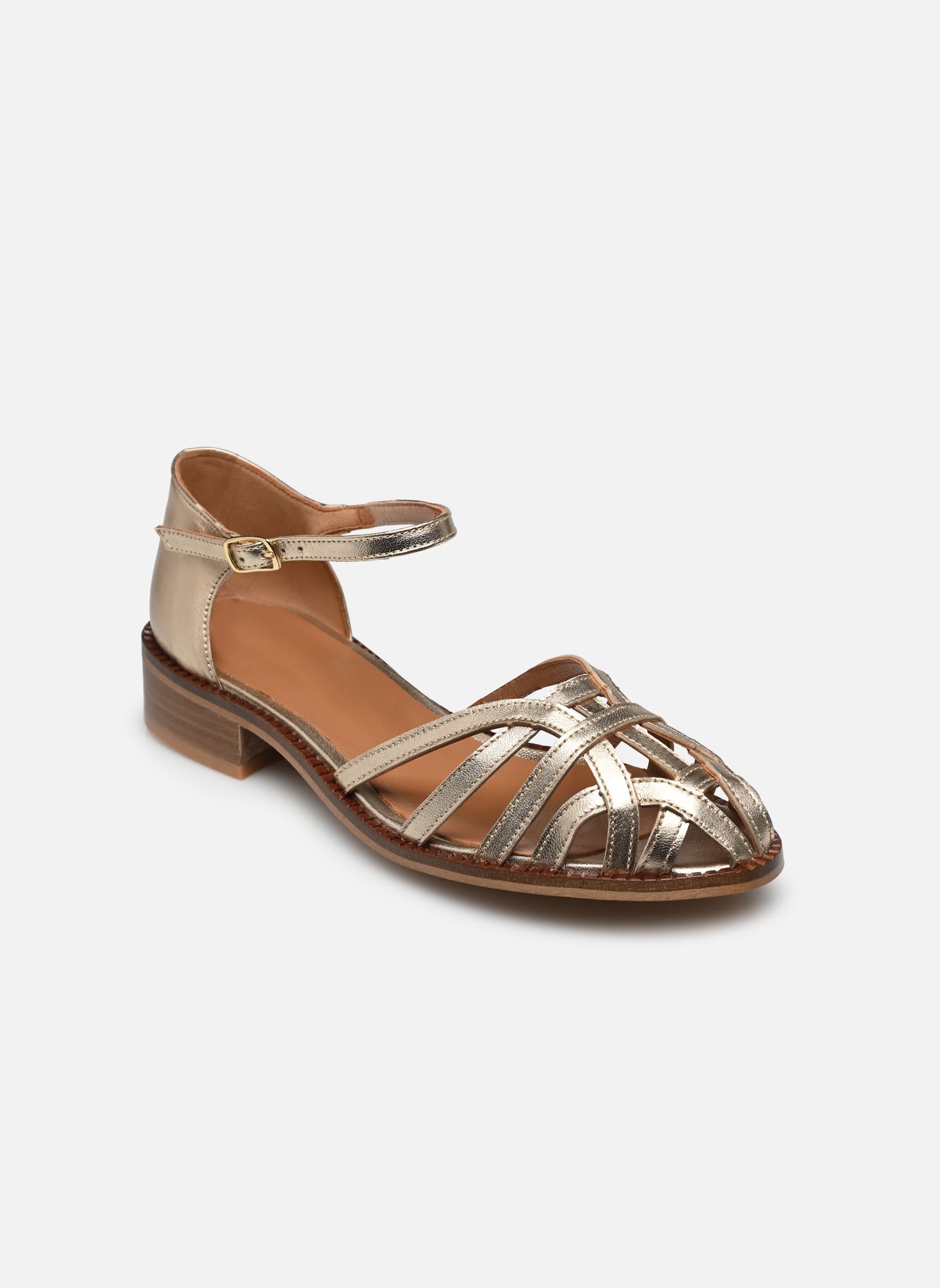 Sandalen Amana - sandales damen gold und bronze Georgia Rose Sandalen Amana - sandales damen gold und bronze OR
