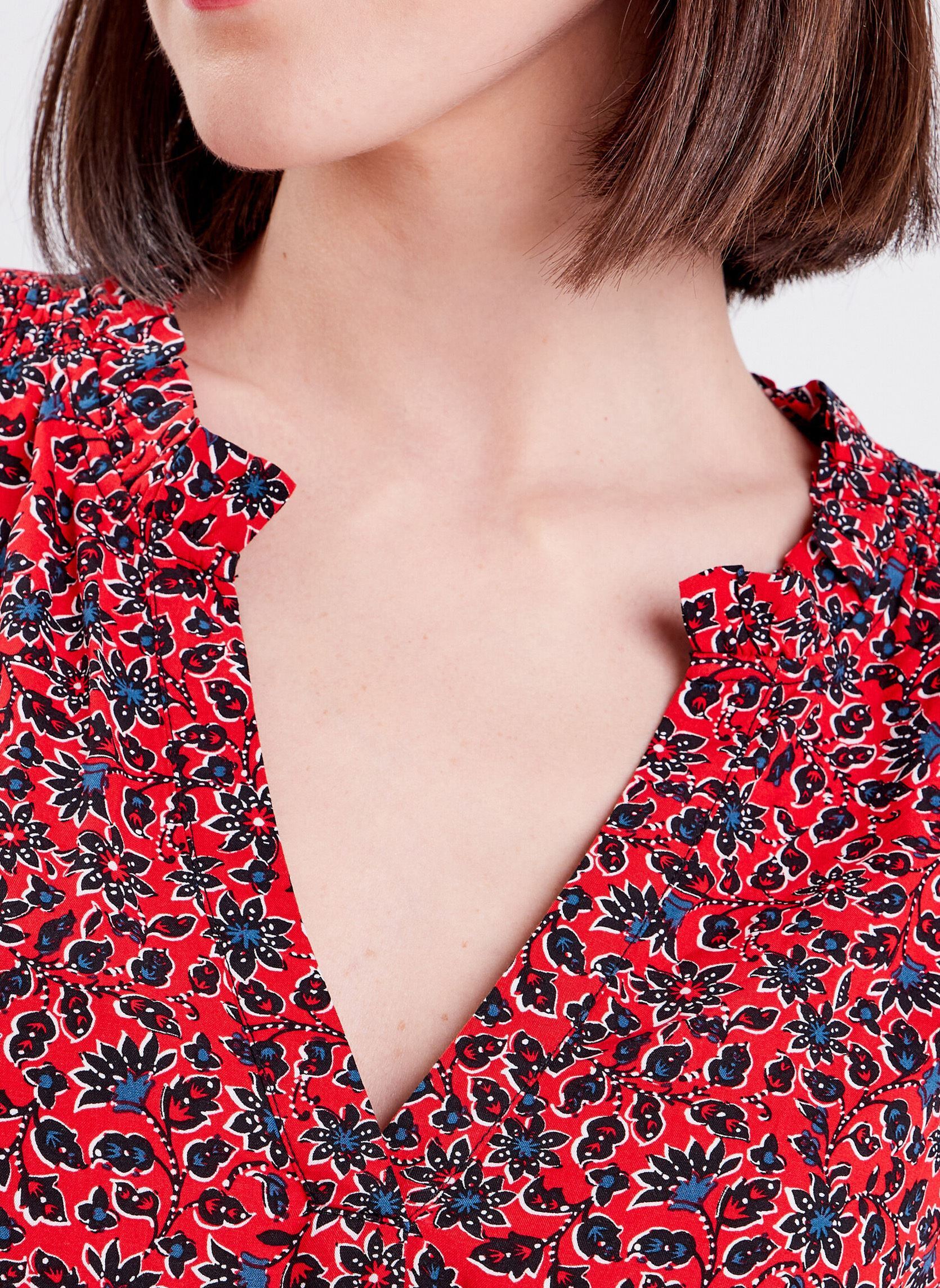 Blouses TUNINEW femme rouge Cache Cache Blouses TUNINEW femme rouge INDI-ROBATI-R