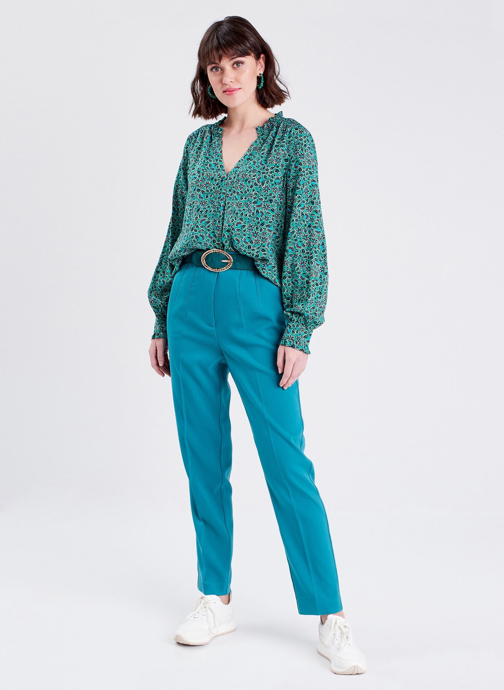 Blusen TUNINEW damen grün Cache Cache Blusen TUNINEW damen grün INDI-ROBATI-G
