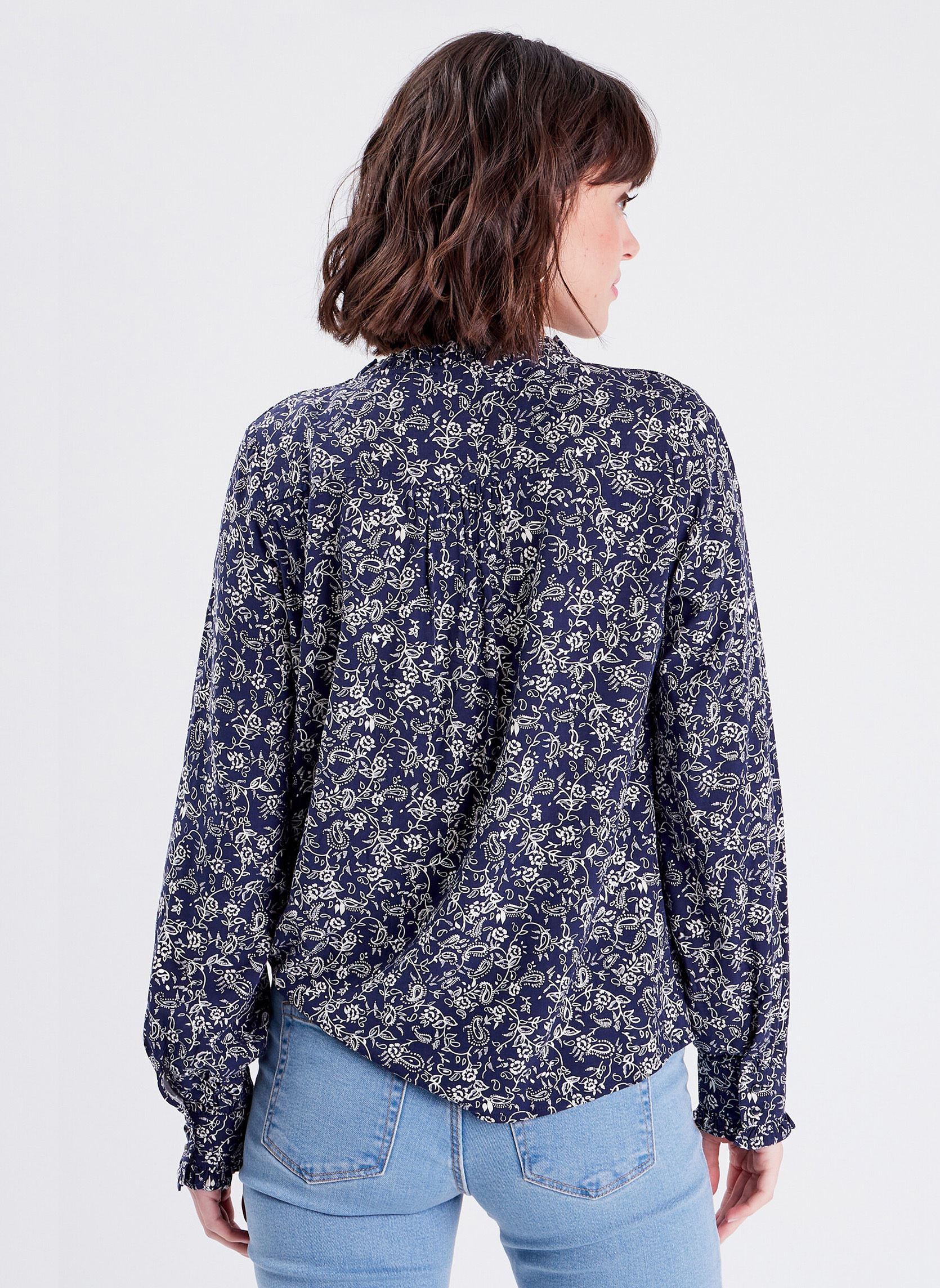 Blouses TUNINEW femme bleu Cache Cache Blouses TUNINEW femme bleu BI-CASH-NA
