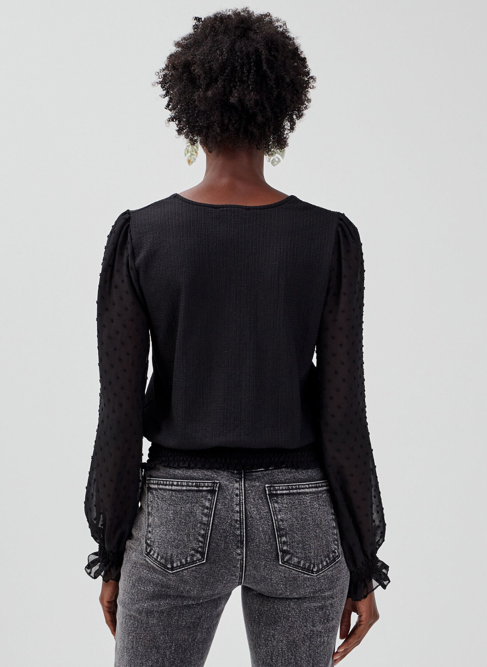 Blouses LVICHPLUM femme noir Cache Cache Blouses LVICHPLUM femme noir JET BLACK