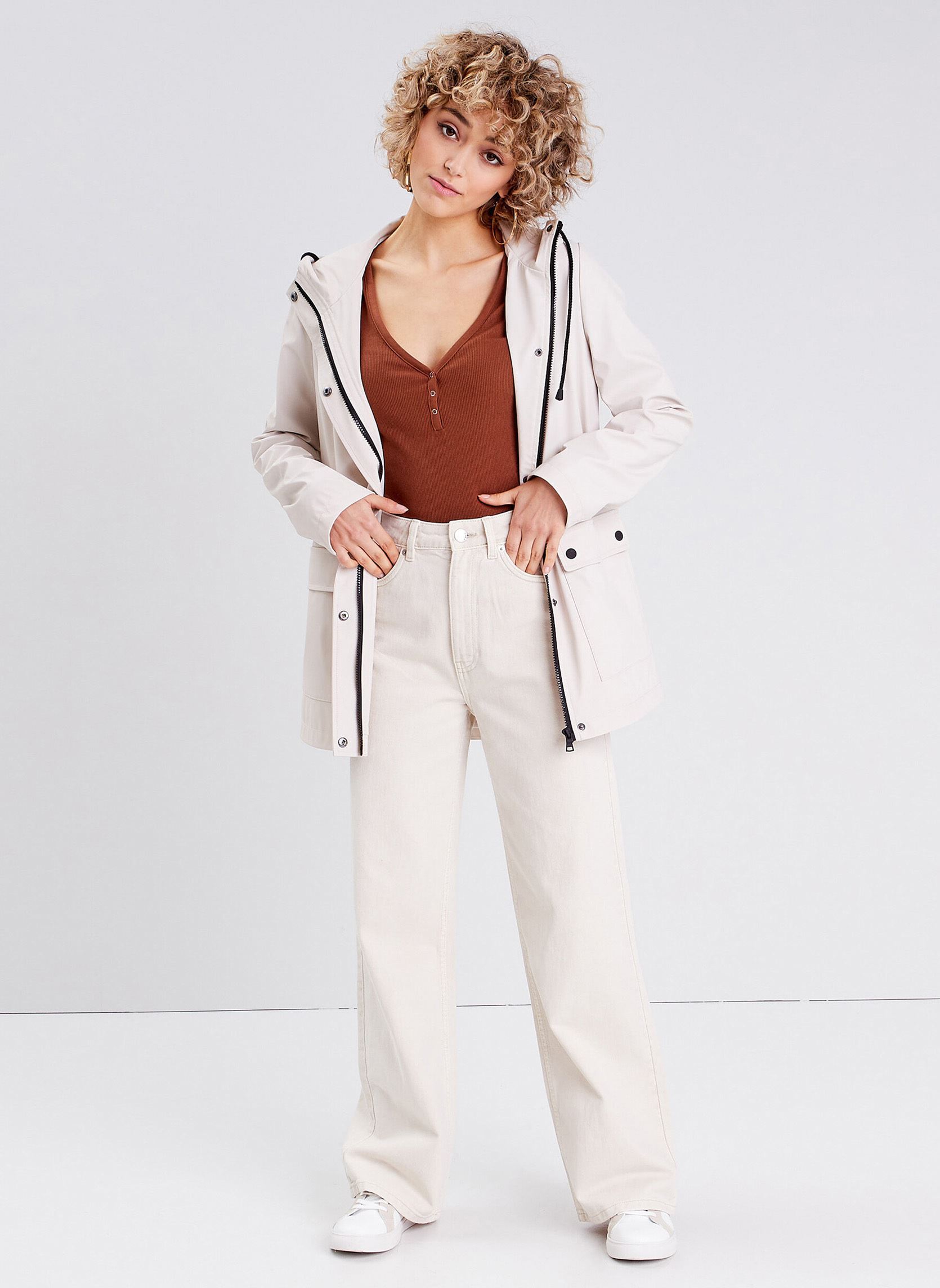 Straight Leg Hosen DELHO-LOCA damen weiß Cache Cache Straight Leg Hosen DELHO-LOCA damen weiß WHITE SWAN