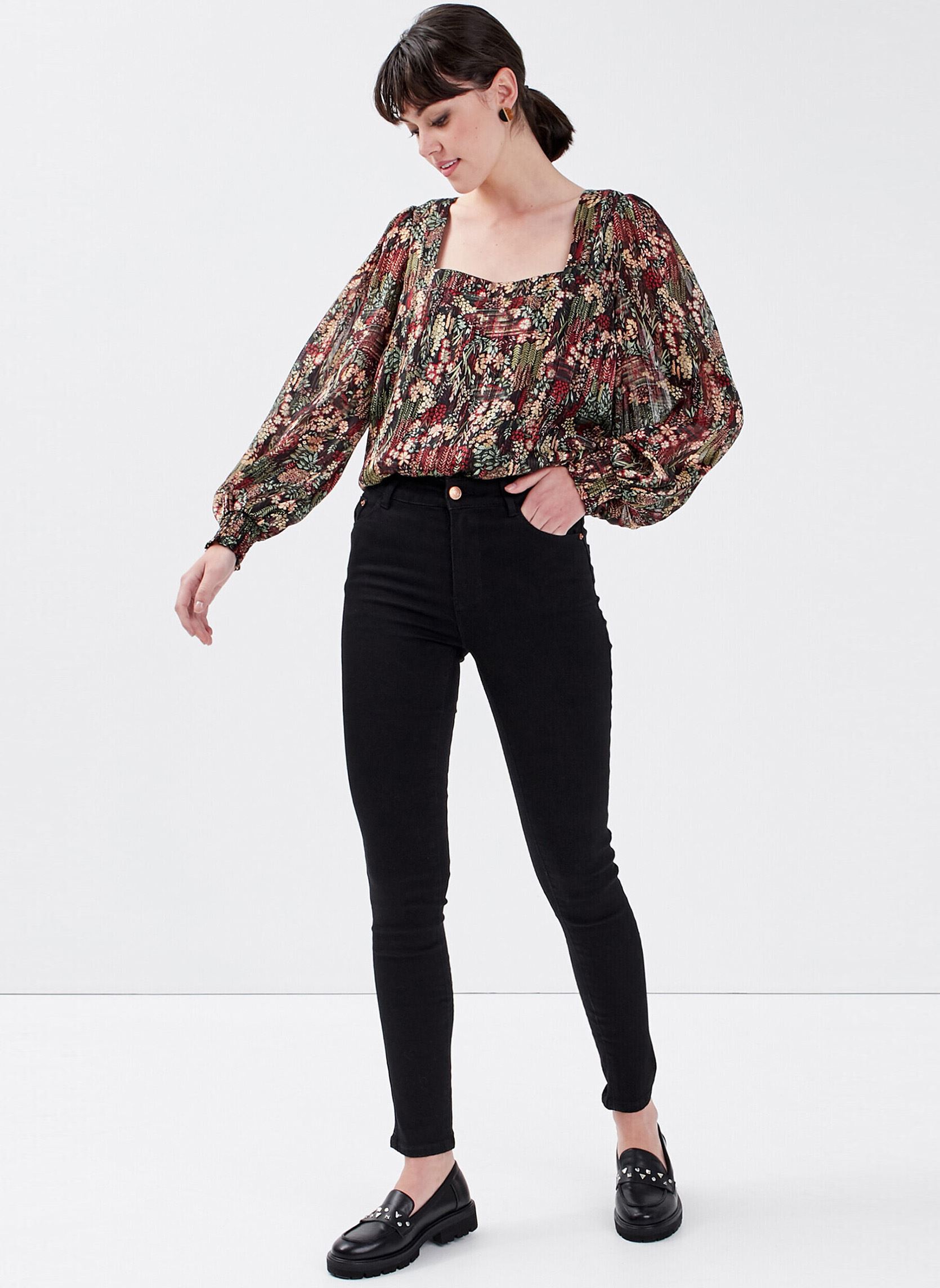 Jeans slim e skinny SHANGNO-TY donna nero Cache Cache Jeans slim e skinny SHANGNO-TY donna nero DENIM BLACK