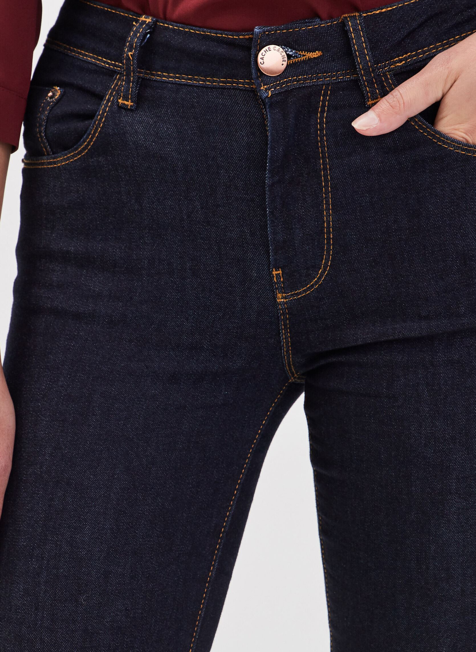 Slim Fit und Skinny Jeans SHANGNO-TY damen blau Cache Cache Slim Fit und Skinny Jeans SHANGNO-TY damen blau DENIM BRUT