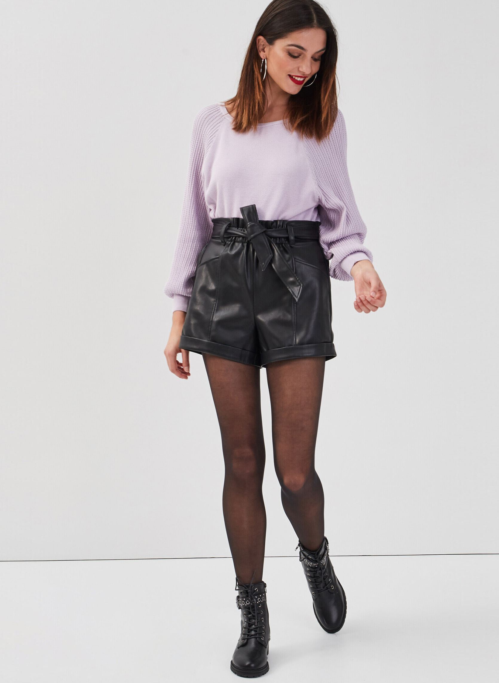 Shorts SHOSIMI femme noir Cache Cache Shorts SHOSIMI femme noir JET BLACK
