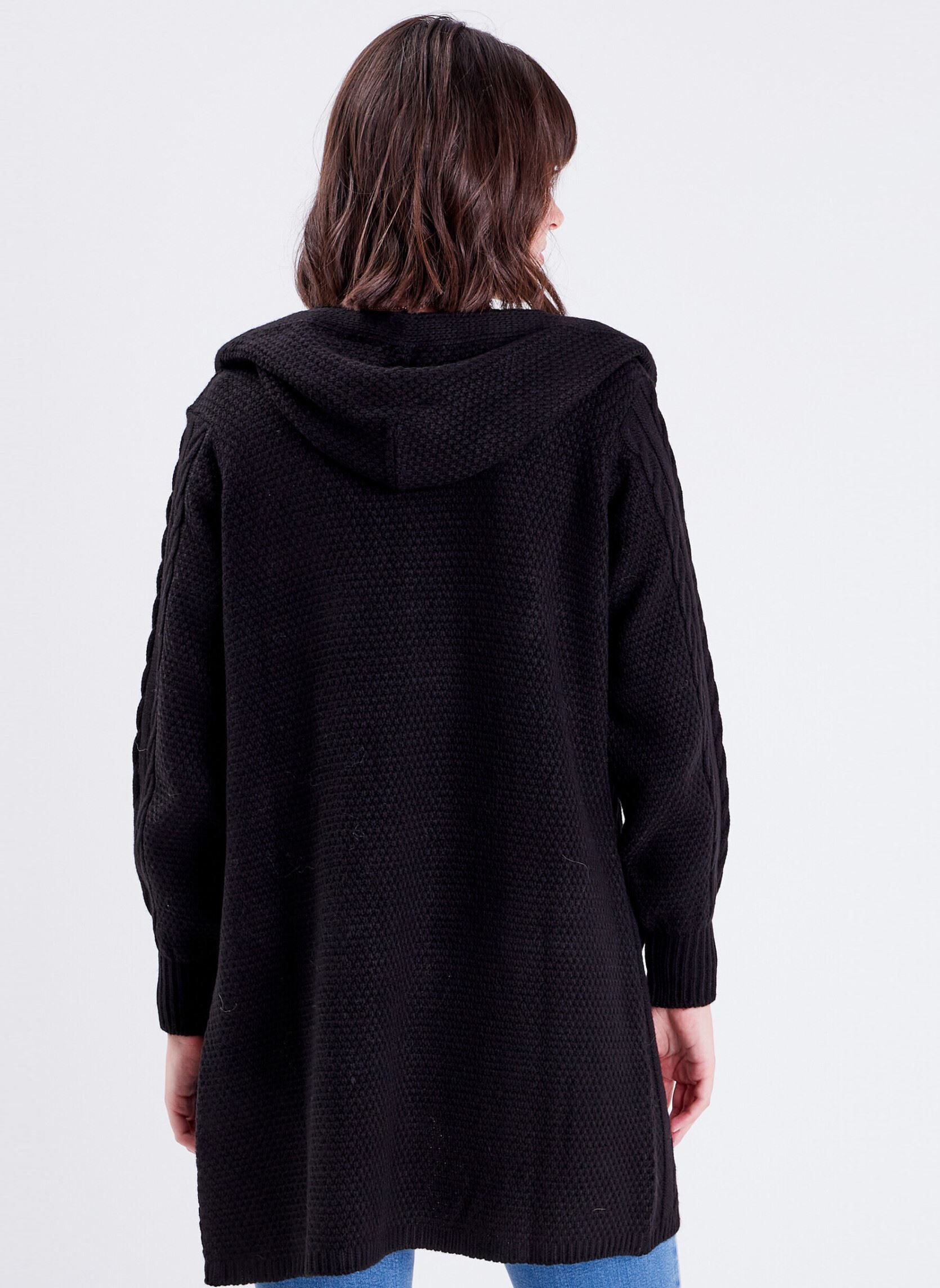 Strickjacken und Westen NEWGILTOUTOR damen schwarz Cache Cache Strickjacken und Westen NEWGILTOUTOR damen schwarz JET BLACK