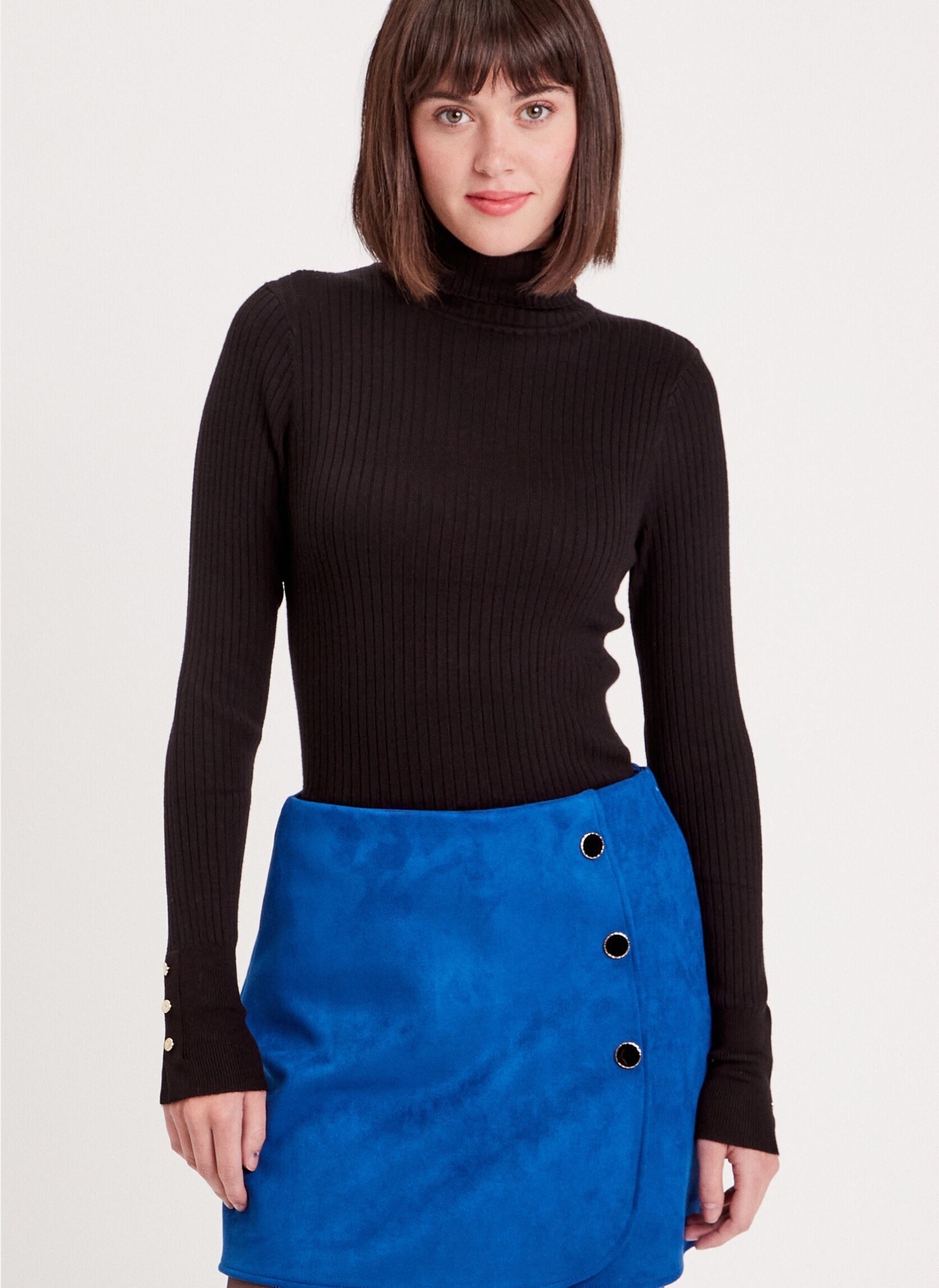 Pulls CHAUSSROUL2 femme noir Cache Cache Pulls CHAUSSROUL2 femme noir JET BLACK