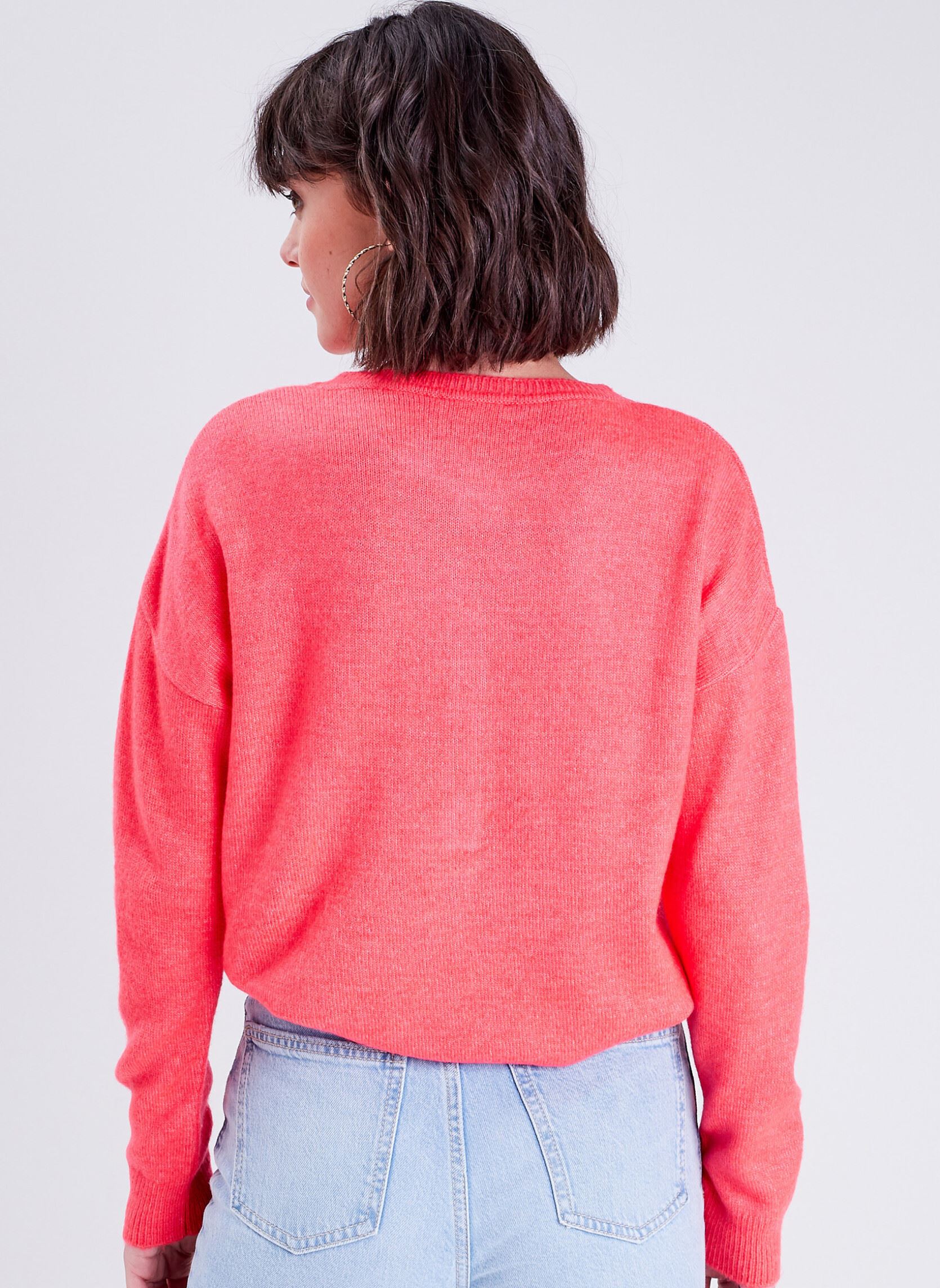 Truien MOUSSBOUT dames roze Cache Cache Truien MOUSSBOUT dames roze ROSE RED