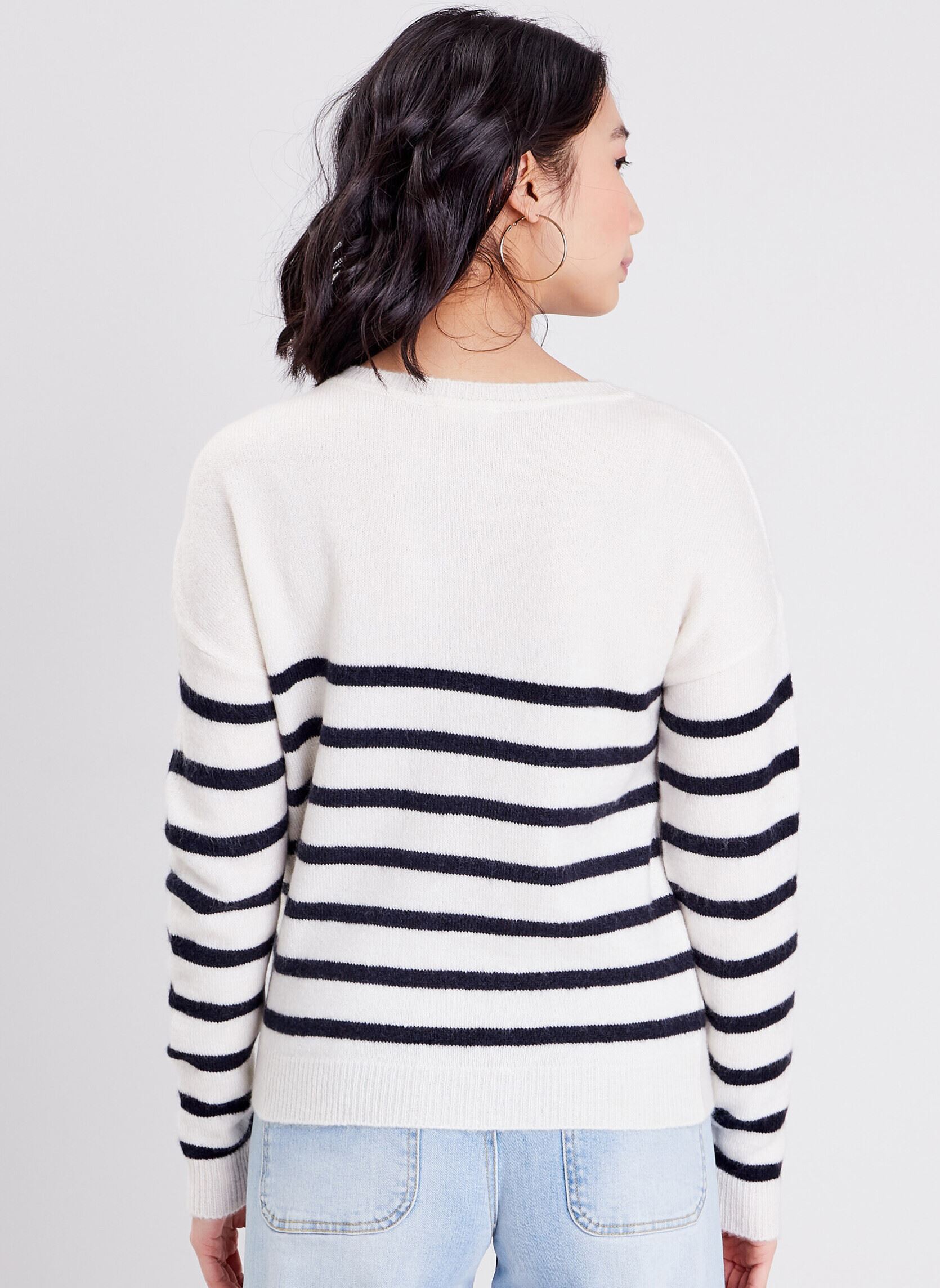 Pullover MOUSSBOUT damen weiß Cache Cache Pullover MOUSSBOUT damen weiß NAVY BLAZER