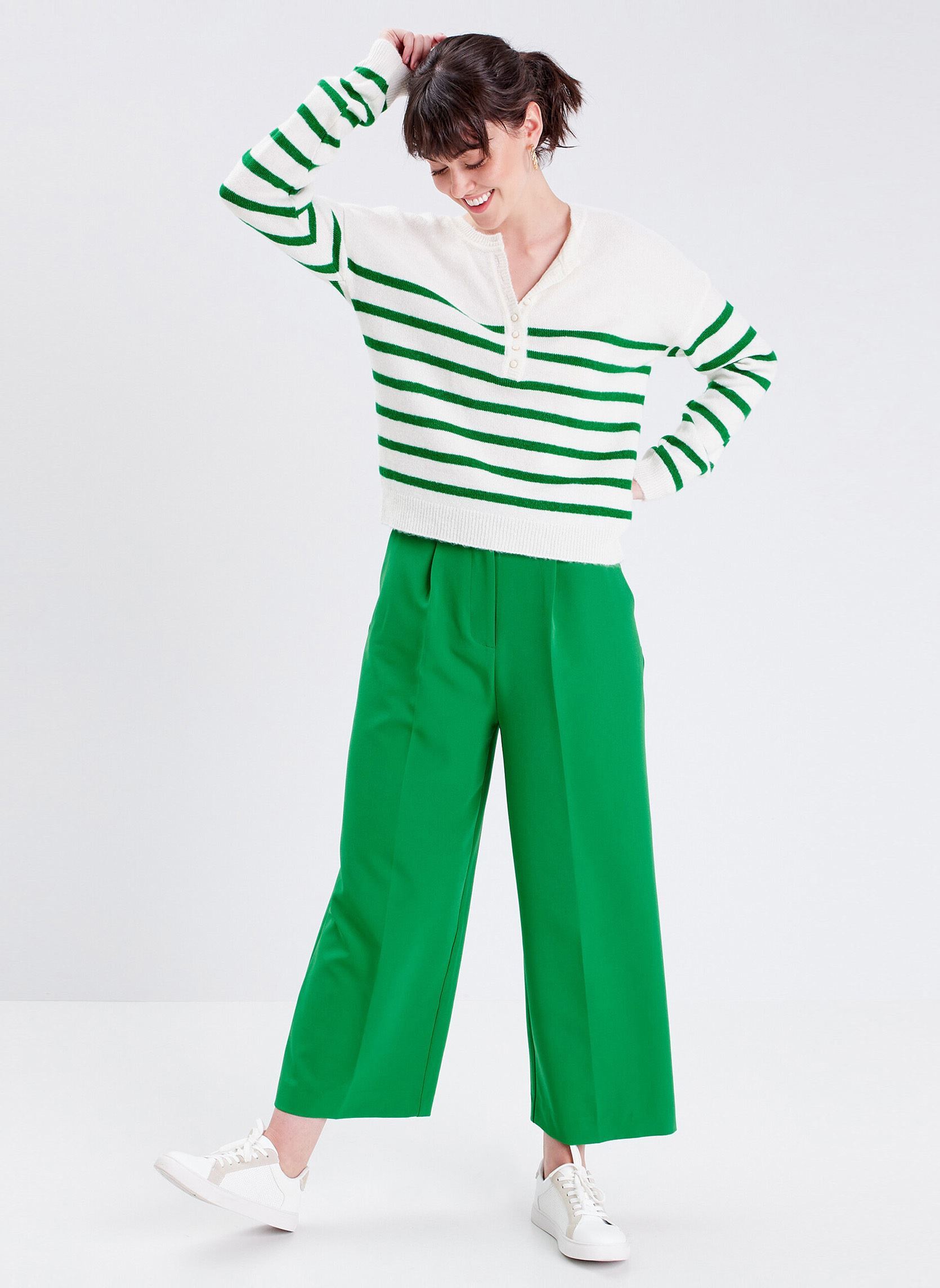 Truien MOUSSBOUT dames groen Cache Cache Truien MOUSSBOUT dames groen CLOUD DANCER