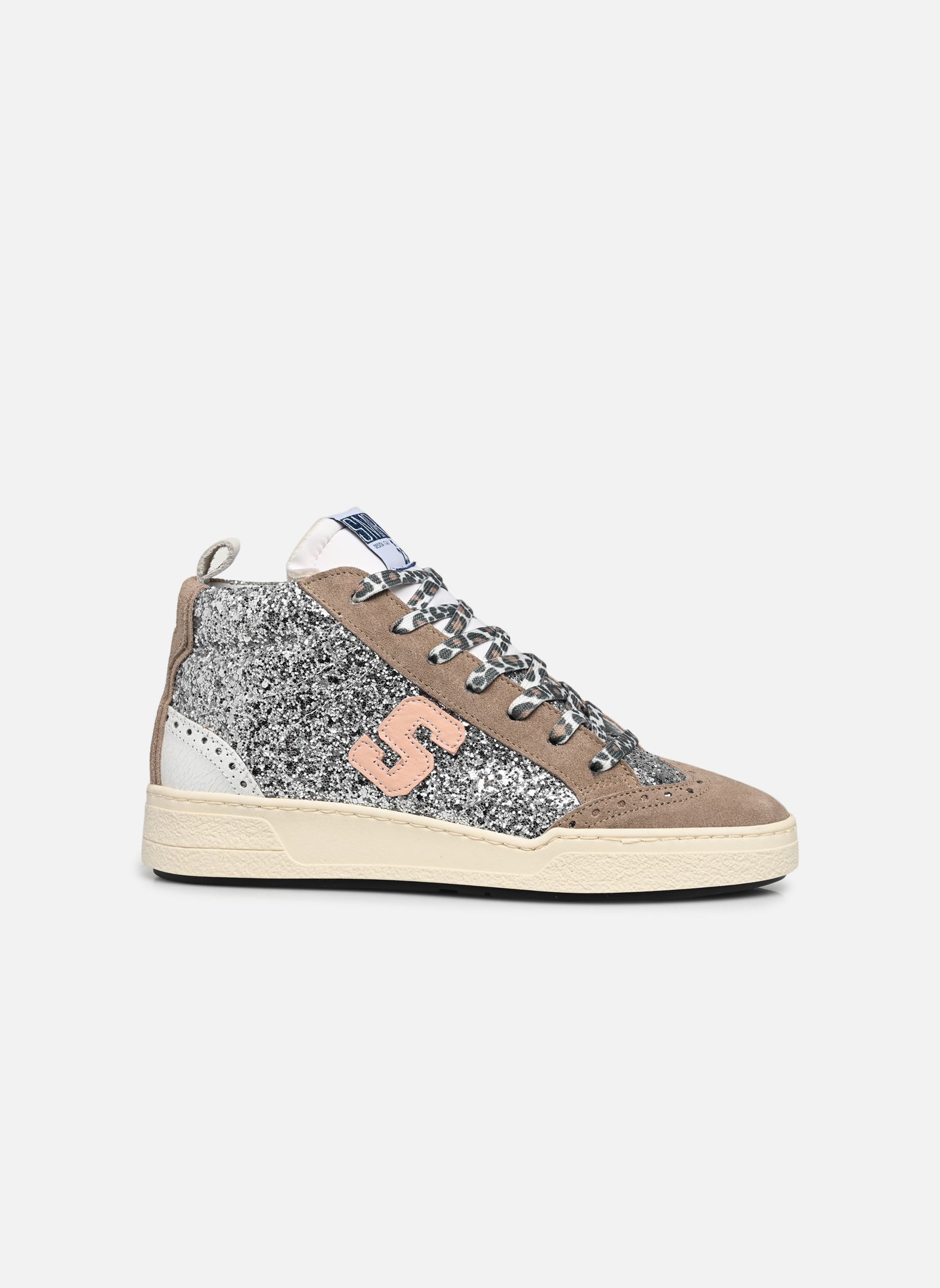 Baskets montantes REBITE femme argent Semerdjian Baskets montantes REBITE femme argent 10344