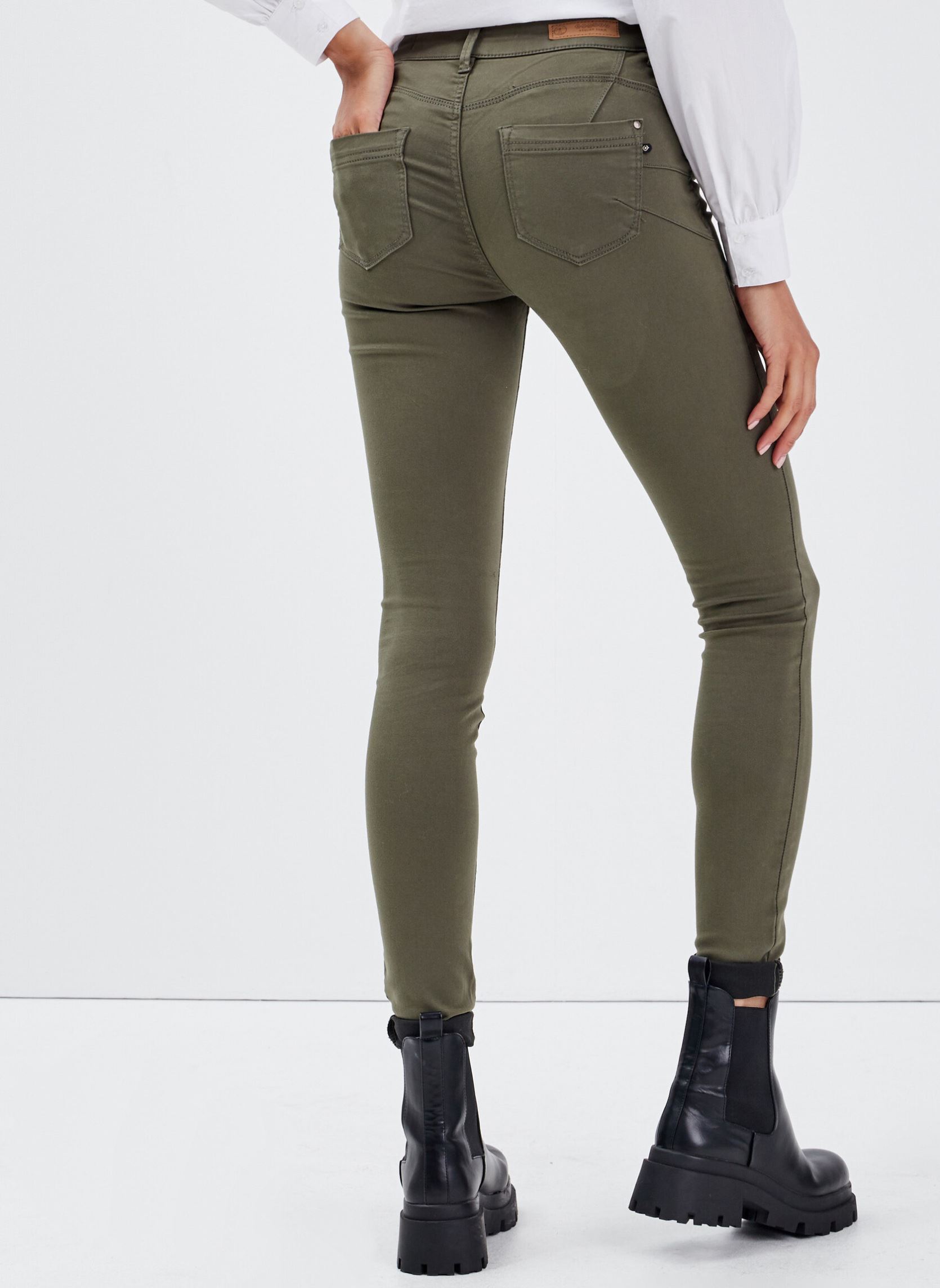 Jeans de taille haute femme jeans maigre pour femmes pantalons de denim pantalon femme (Color : Blue, Size : Medium