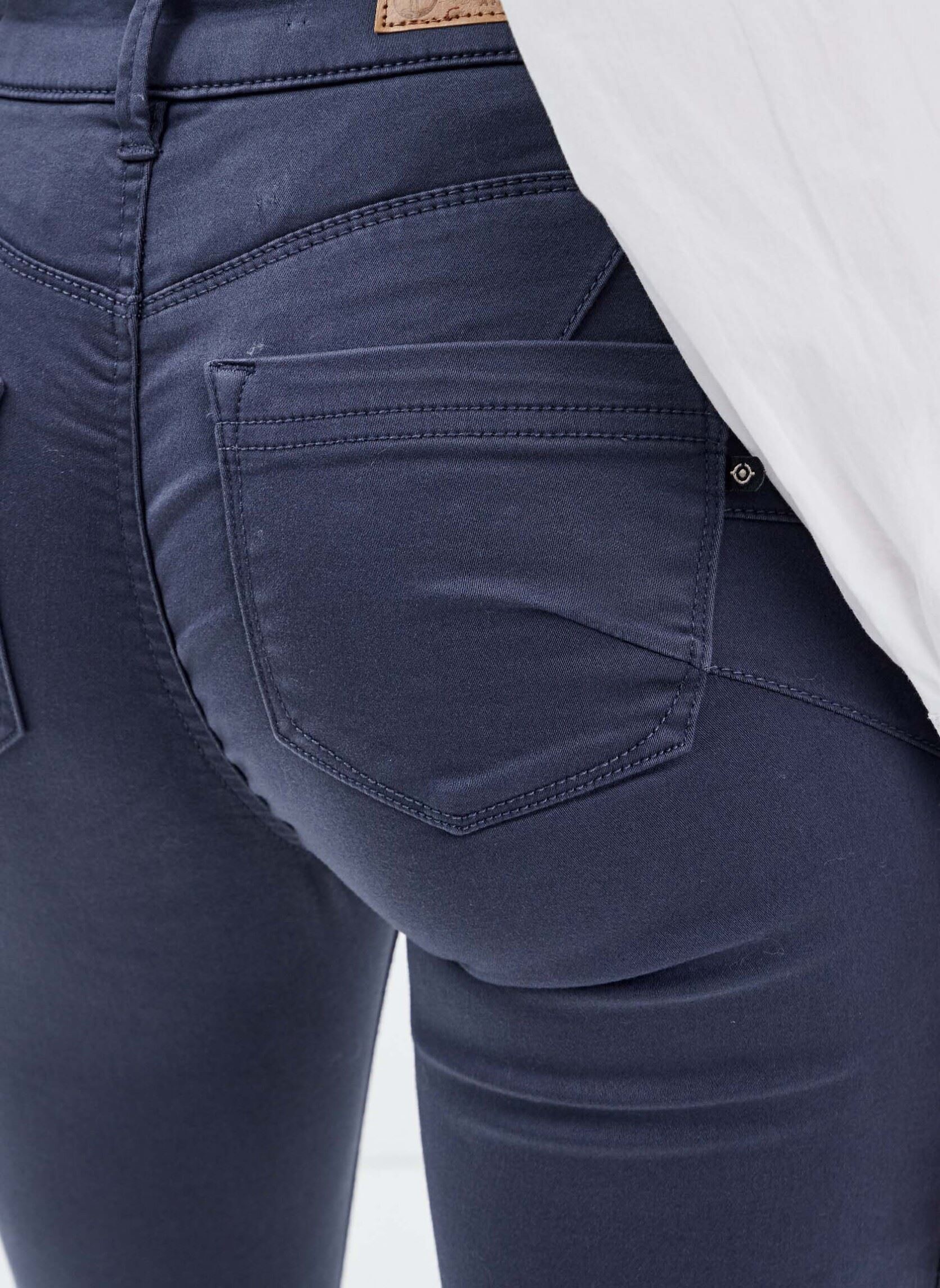 Rechte broeken SEBBA-PUSHCO dames blauw Bonobo Rechte broeken SEBBA-PUSHCO dames blauw MOOD INDIGO
