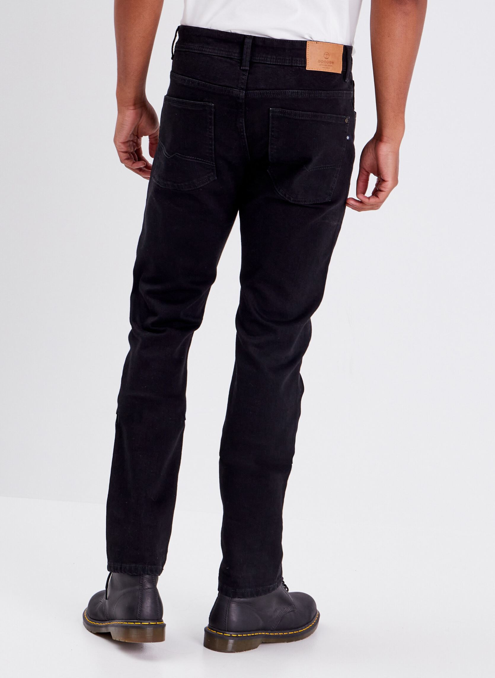 Straight Leg Hosen SOCHI-BASIK herren schwarz Bonobo Straight Leg Hosen SOCHI-BASIK herren schwarz DENIM BLACK