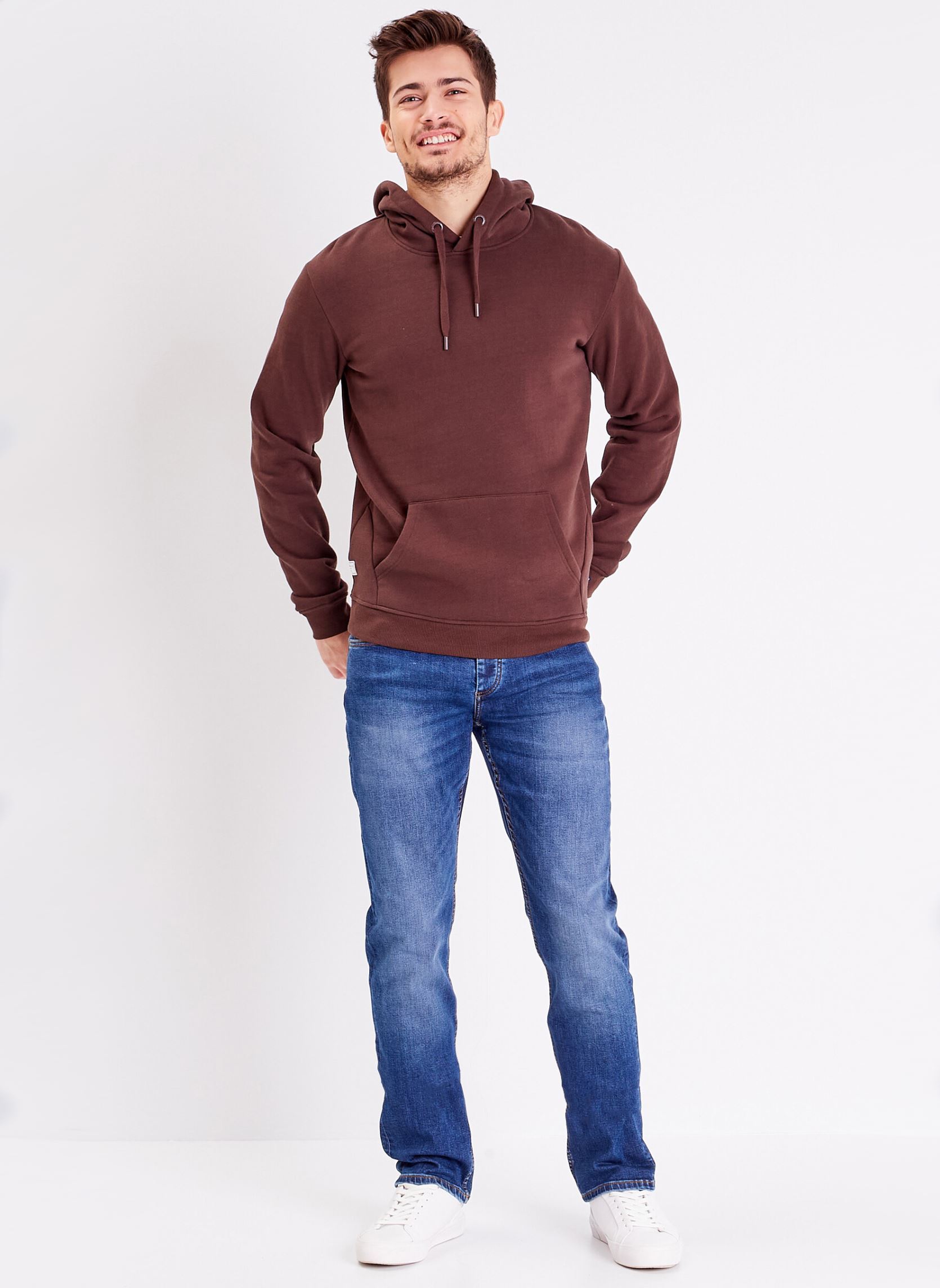 Pantalons droits SOCHI-BASIK homme bleu Bonobo Pantalons droits SOCHI-BASIK homme bleu DENIM STONE