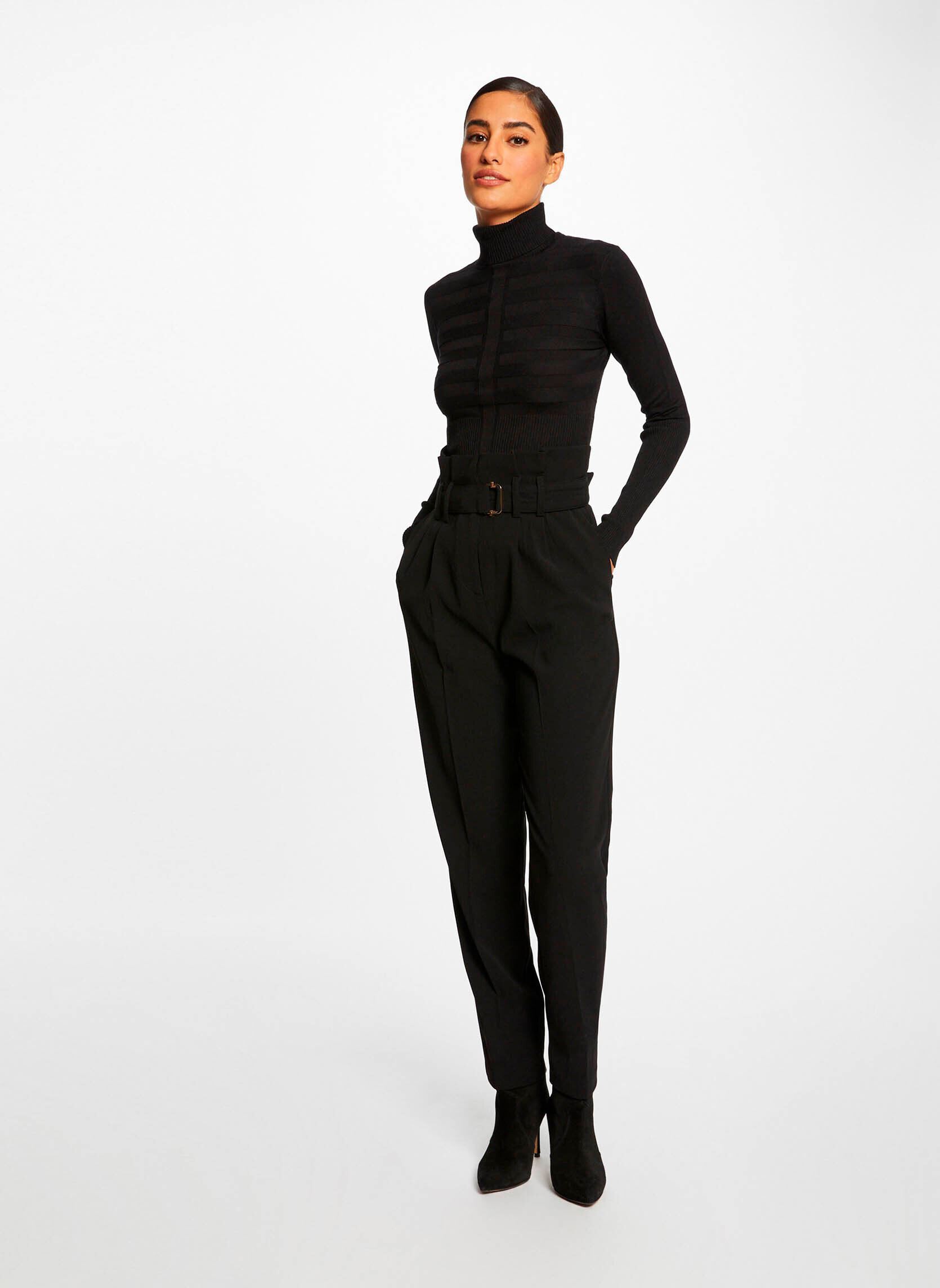 Pullover 132-MENTOS.M damen schwarz Morgan Pullover 132-MENTOS.M damen schwarz NOIR