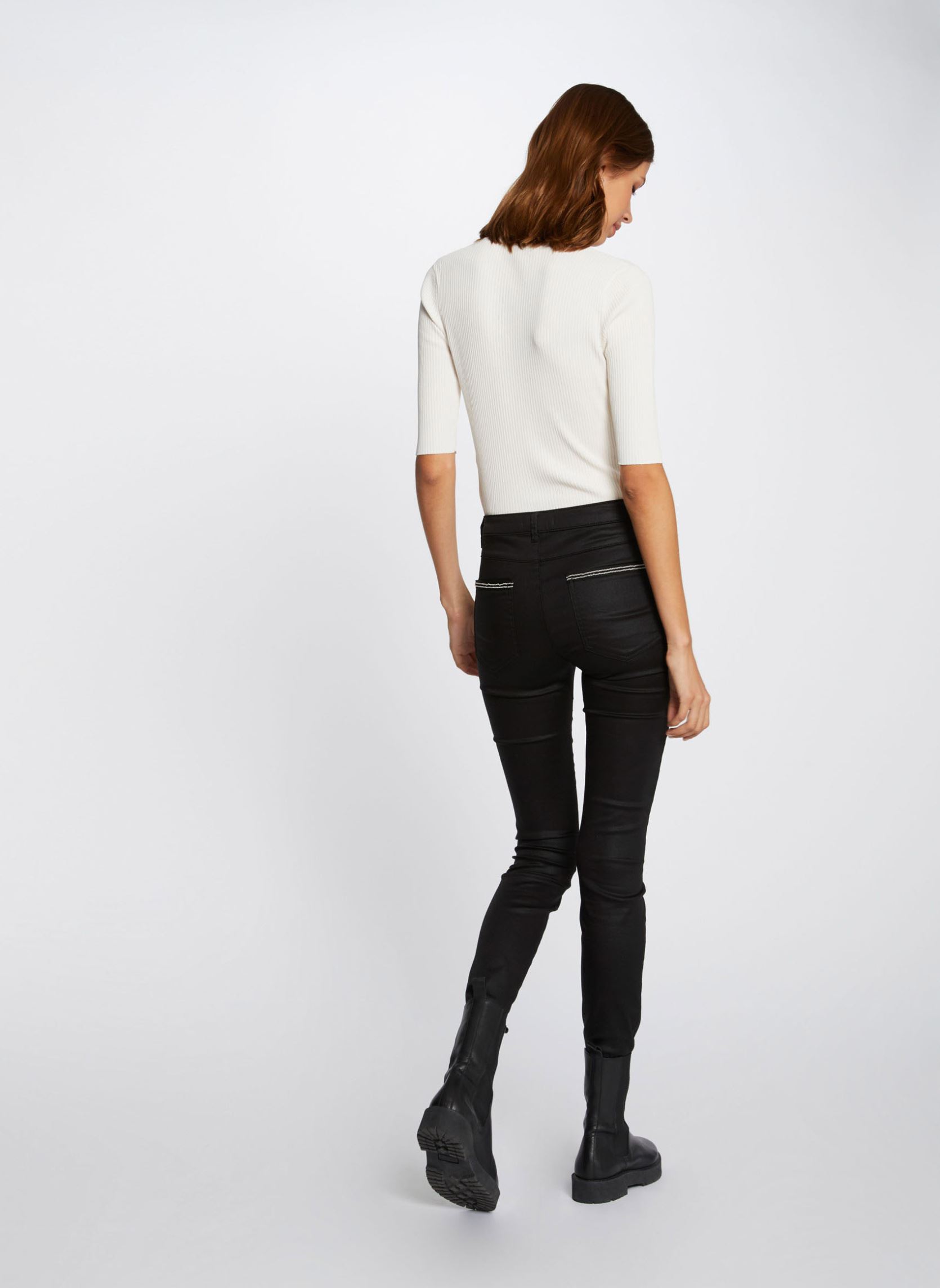 Pantalons droit 212-PALONA femme noir Morgan Pantalons droit 212-PALONA femme noir NOIR