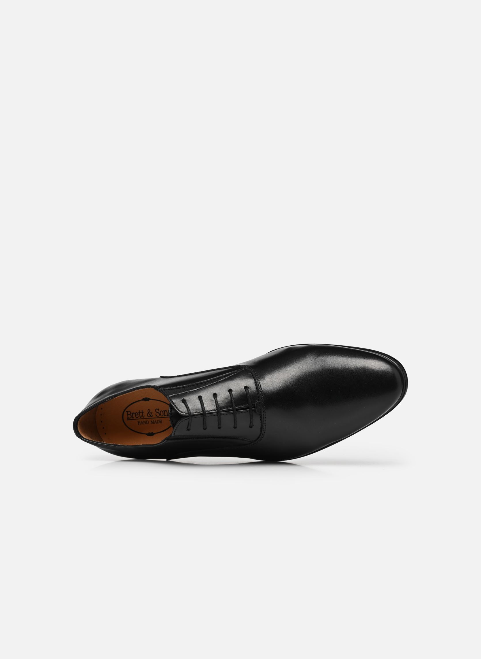 Richelieus-Schuhe Klep herren schwarz Brett & Sons Richelieus-Schuhe Klep herren schwarz CRES NOIR