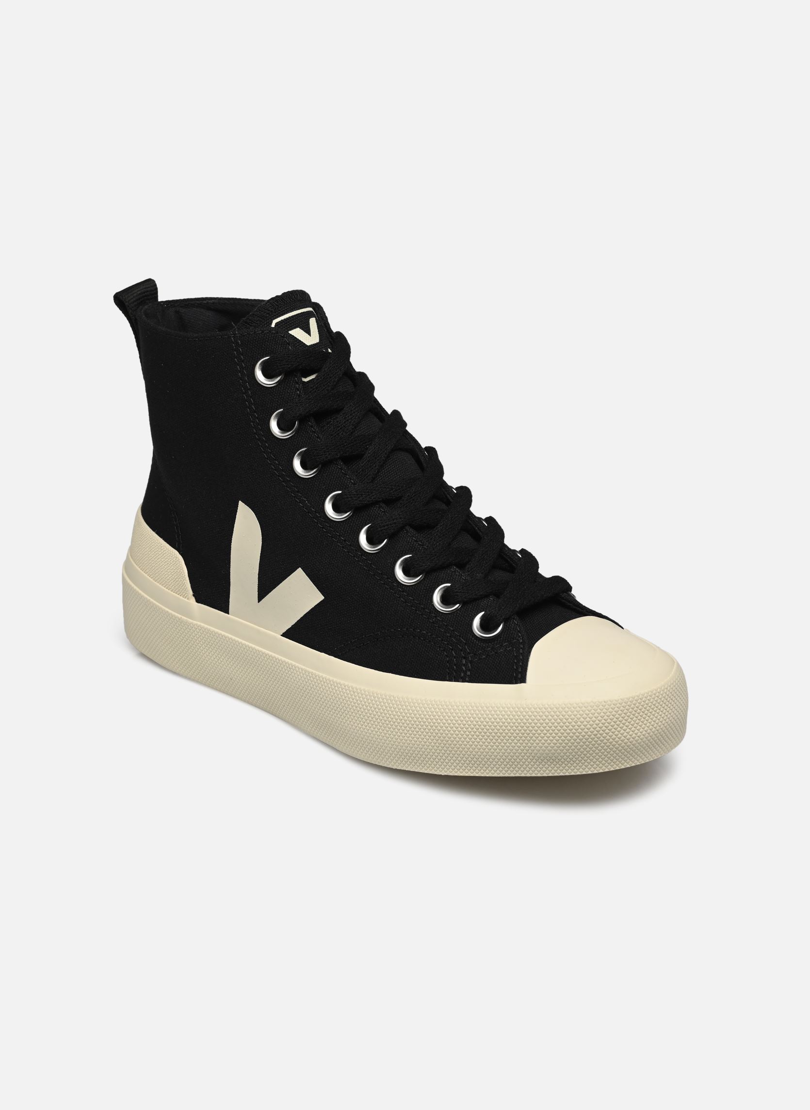 Baskets toile Wata II femme noir Veja Baskets toile Wata II femme noir Black_Pierre