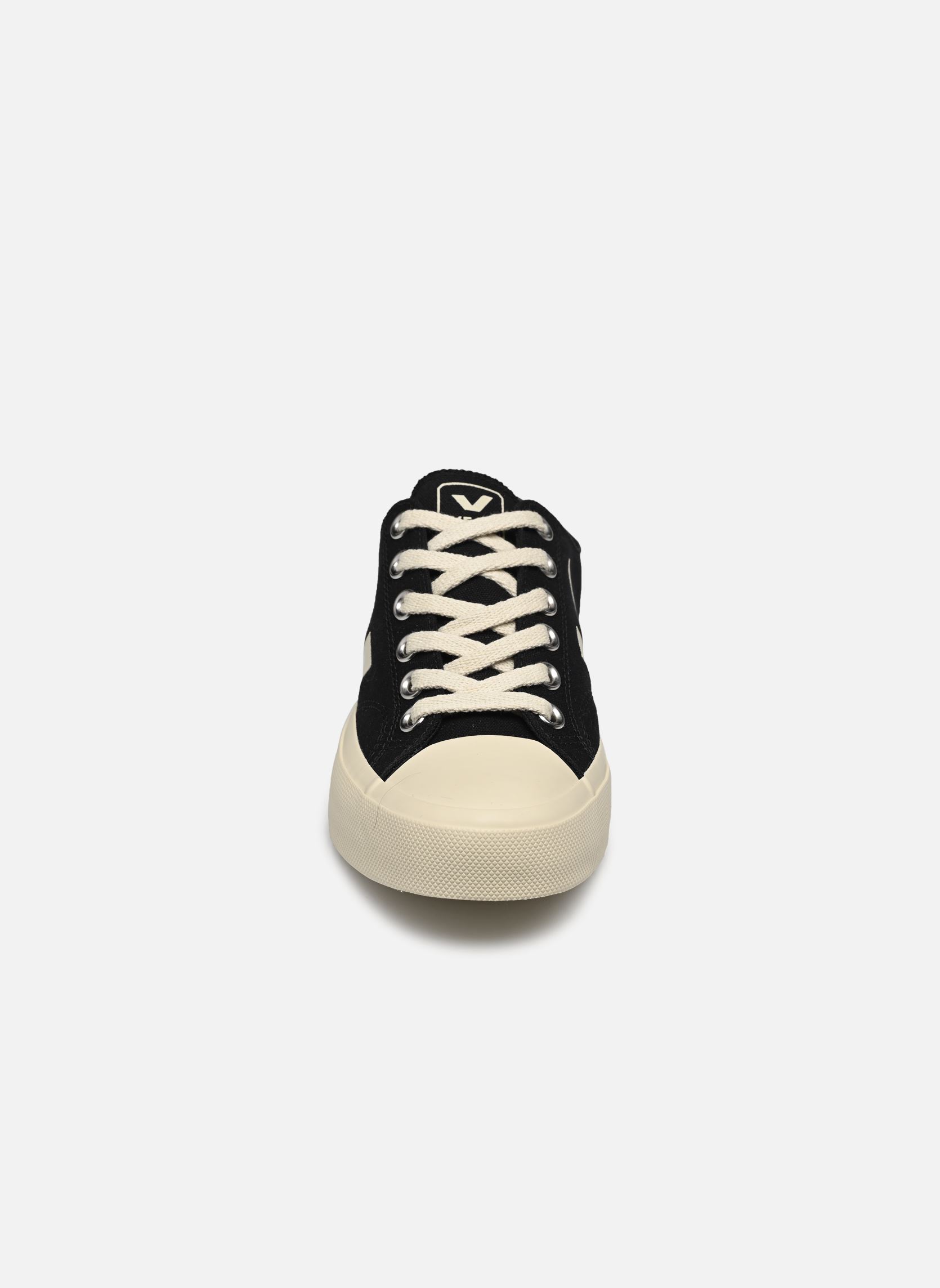 Baskets toile Wata II Low femme noir Veja Baskets toile Wata II Low femme noir BLACK_PIERRE