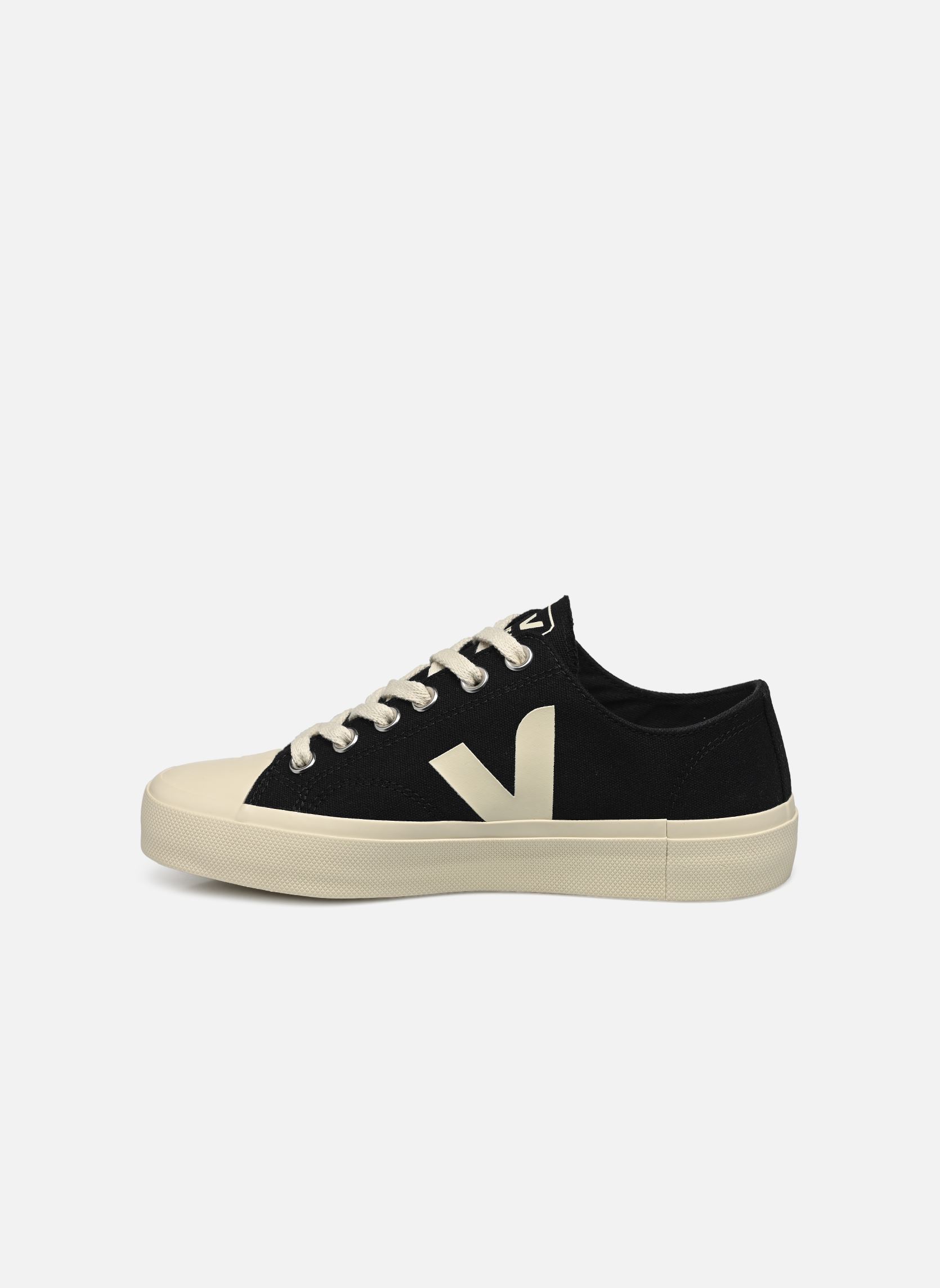 Baskets toile Wata II Low femme noir Veja Baskets toile Wata II Low femme noir BLACK_PIERRE