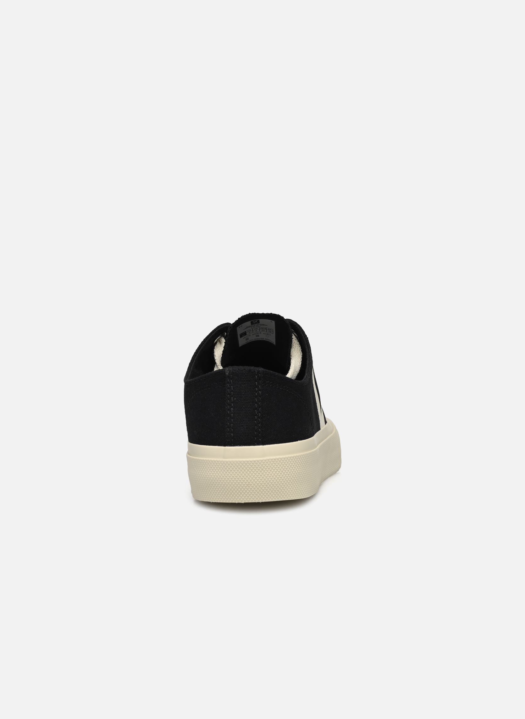 Baskets toile Wata II Low femme noir Veja Baskets toile Wata II Low femme noir BLACK_PIERRE