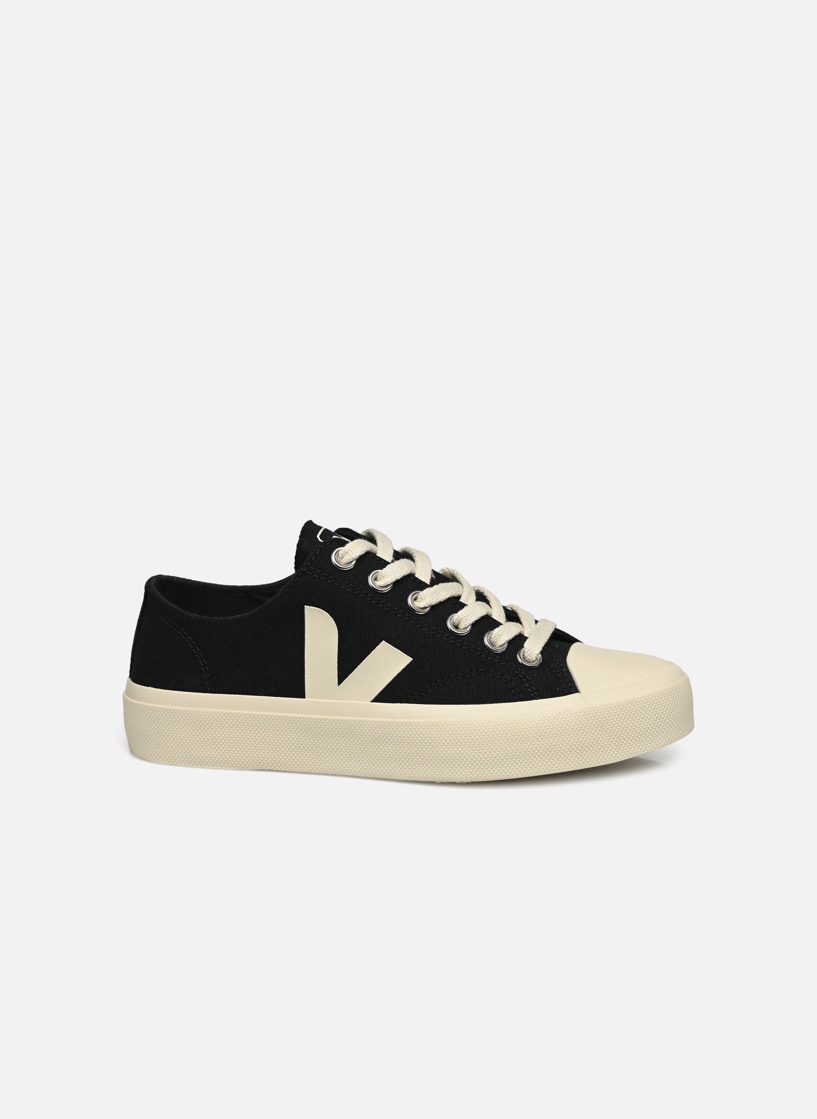 Baskets toile Wata II Low femme noir Veja Baskets toile Wata II Low femme noir BLACK_PIERRE