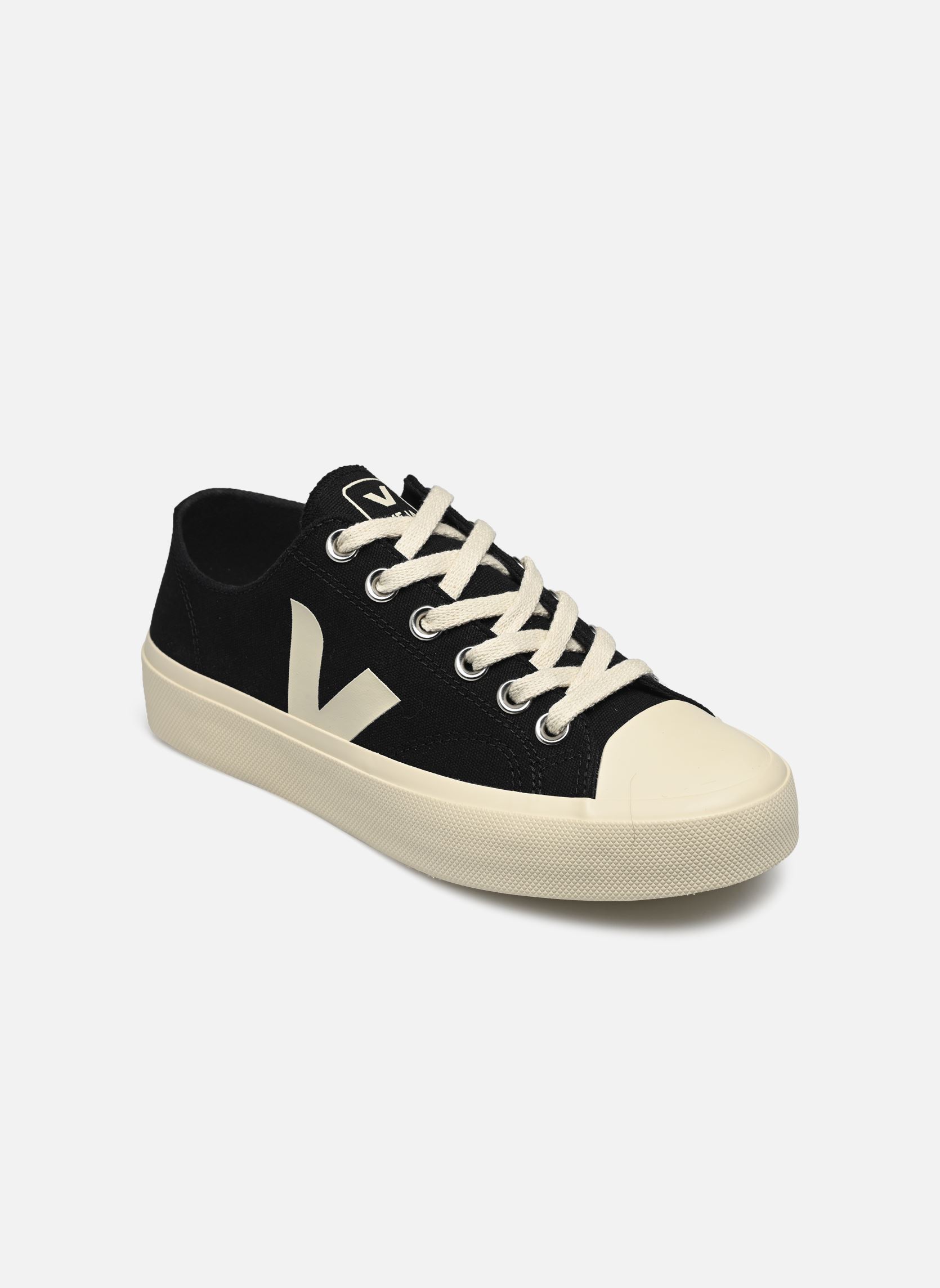 Baskets toile Wata II Low femme noir Veja Baskets toile Wata II Low femme noir BLACK_PIERRE
