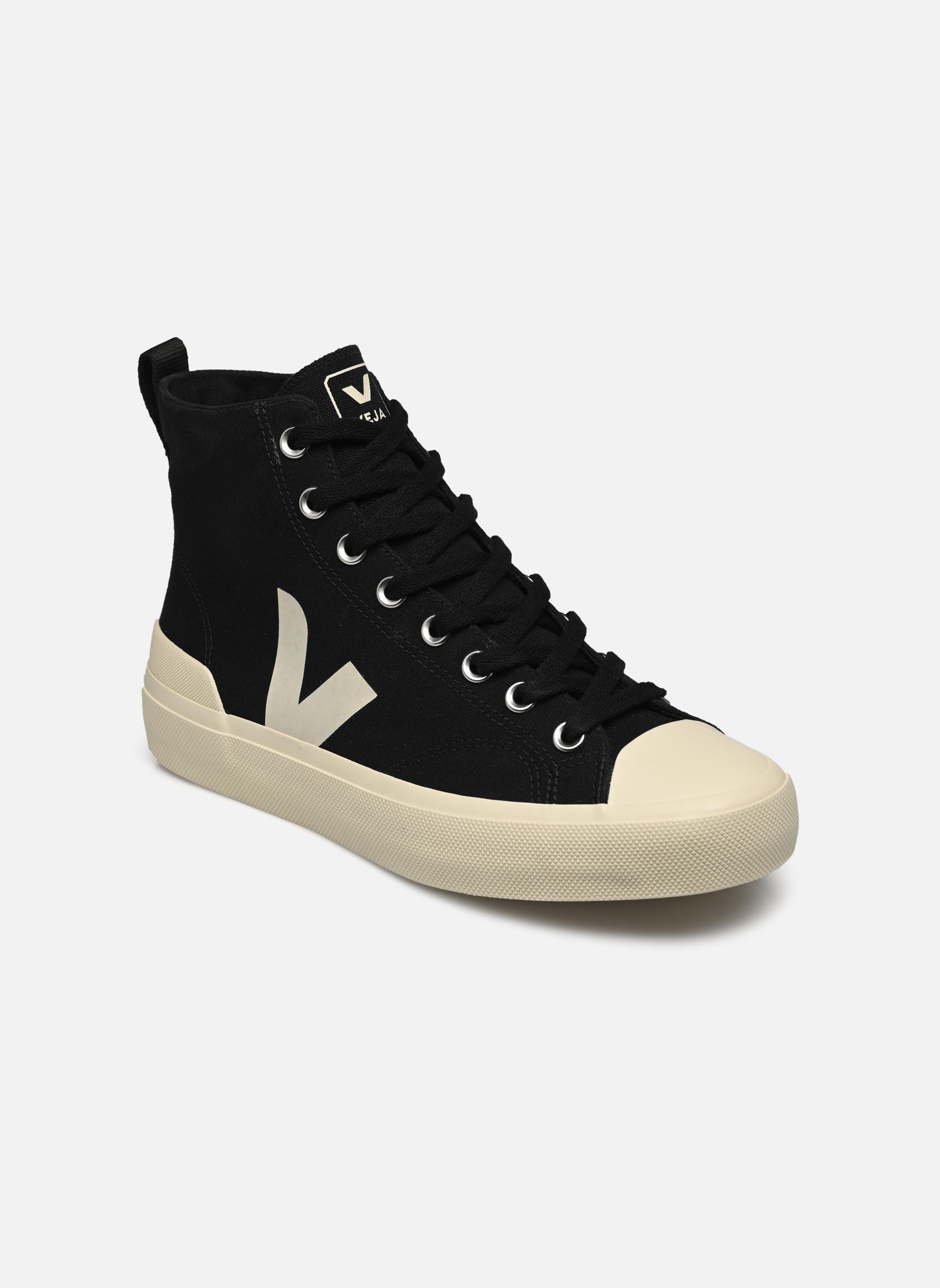 Knöchelhohe Sneaker Wata II M herren schwarz Veja Knöchelhohe Sneaker Wata II M herren schwarz BLACK_PIERRE