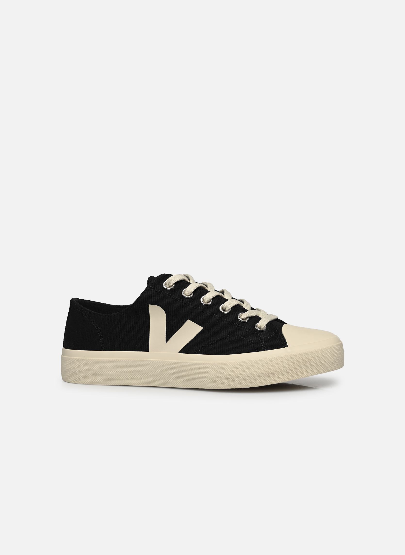 Baskets toile Wata II Low M homme noir Veja Baskets toile Wata II Low M homme noir BLACK_PIERRE