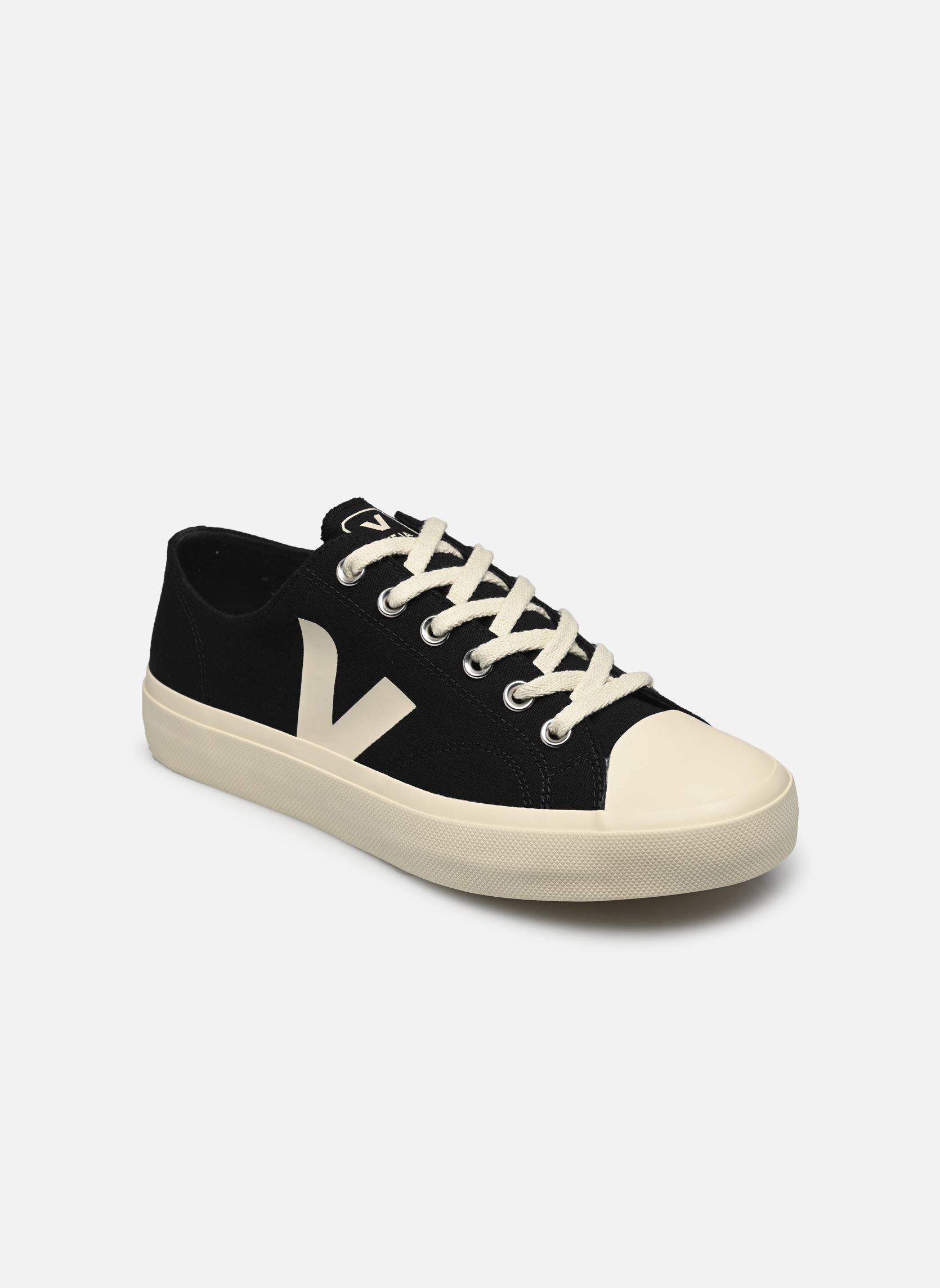 Baskets toile Wata II Low M homme noir Veja Baskets toile Wata II Low M homme noir BLACK_PIERRE