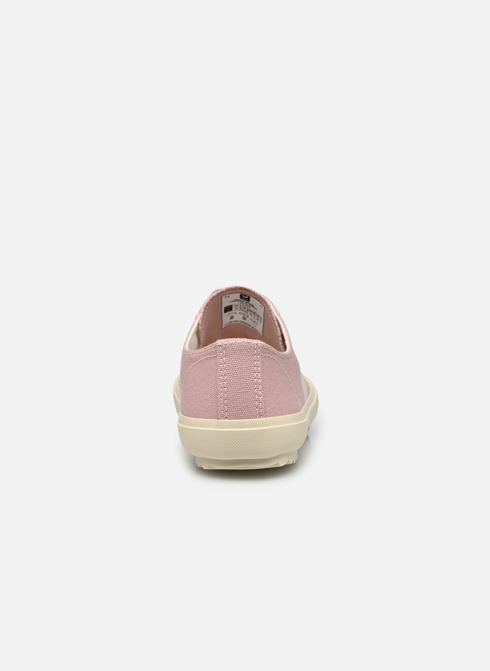 Baskets basses Small Flip Elastique Canvas fille rose Veja Baskets basses Small Flip Elastique Canvas fille rose Babe_Pierre