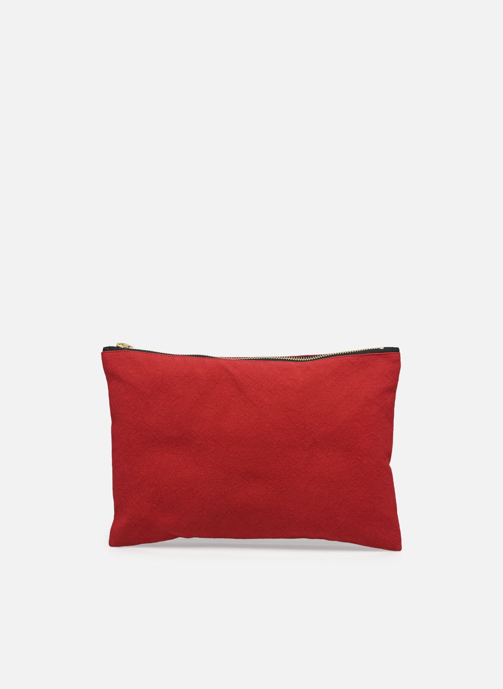 Clutches Barbette - The Cool Pouch - Medium dames rood RIVE DROITE PARIS Clutches Barbette - The Cool Pouch - Medium dames rood Vibrand Red