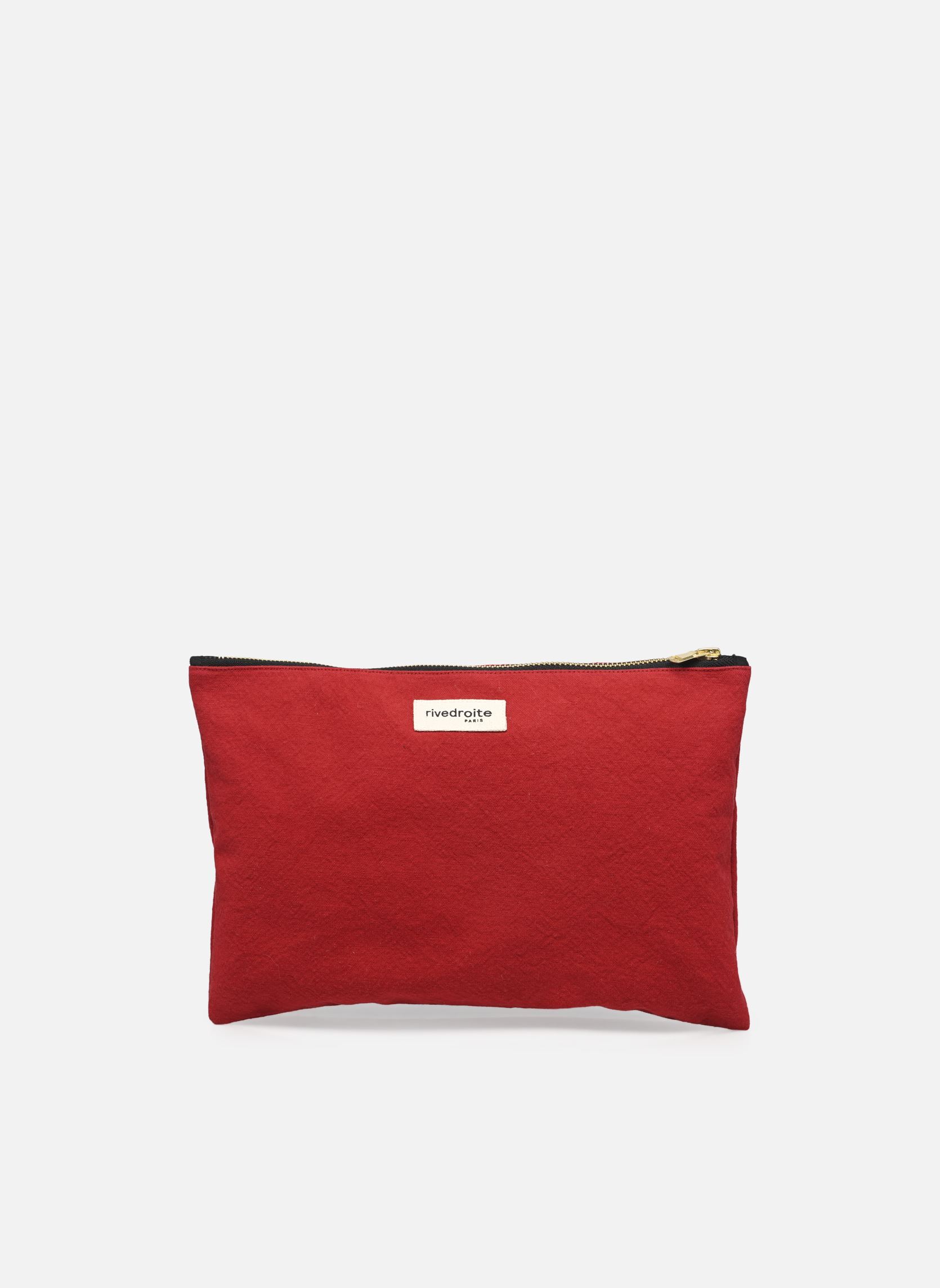 Clutches Barbette - The Cool Pouch - Medium dames rood RIVE DROITE PARIS Clutches Barbette - The Cool Pouch - Medium dames rood Vibrand Red