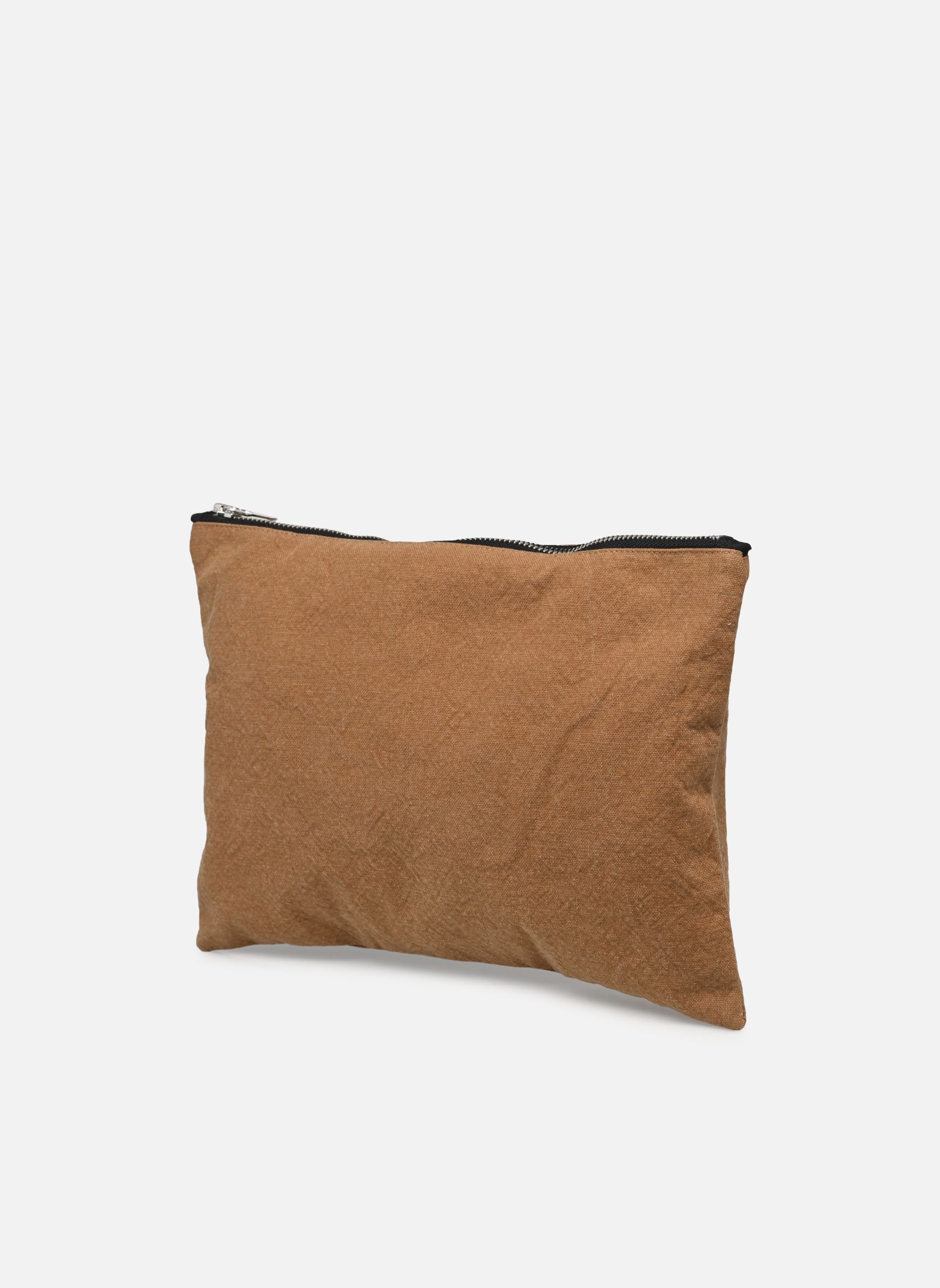 Pochettes Barbette - The Cool Pouch - Medium femme marron RIVE DROITE PARIS Pochettes Barbette - The Cool Pouch - Medium femme marron Tobacco