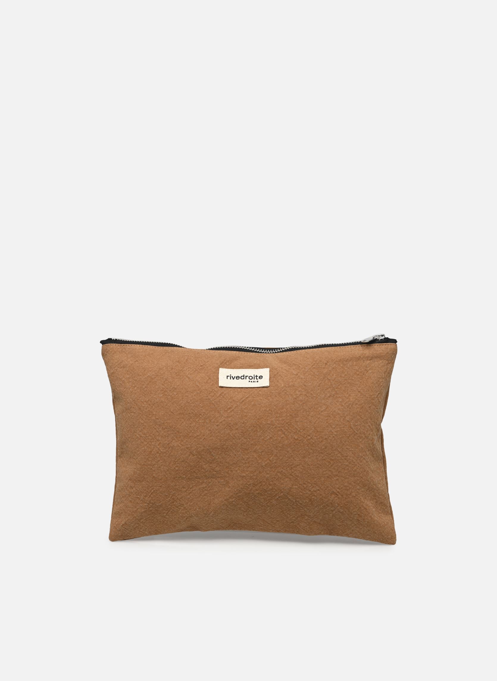 Pochettes Barbette - The Cool Pouch - Medium femme marron RIVE DROITE PARIS Pochettes Barbette - The Cool Pouch - Medium femme marron Tobacco